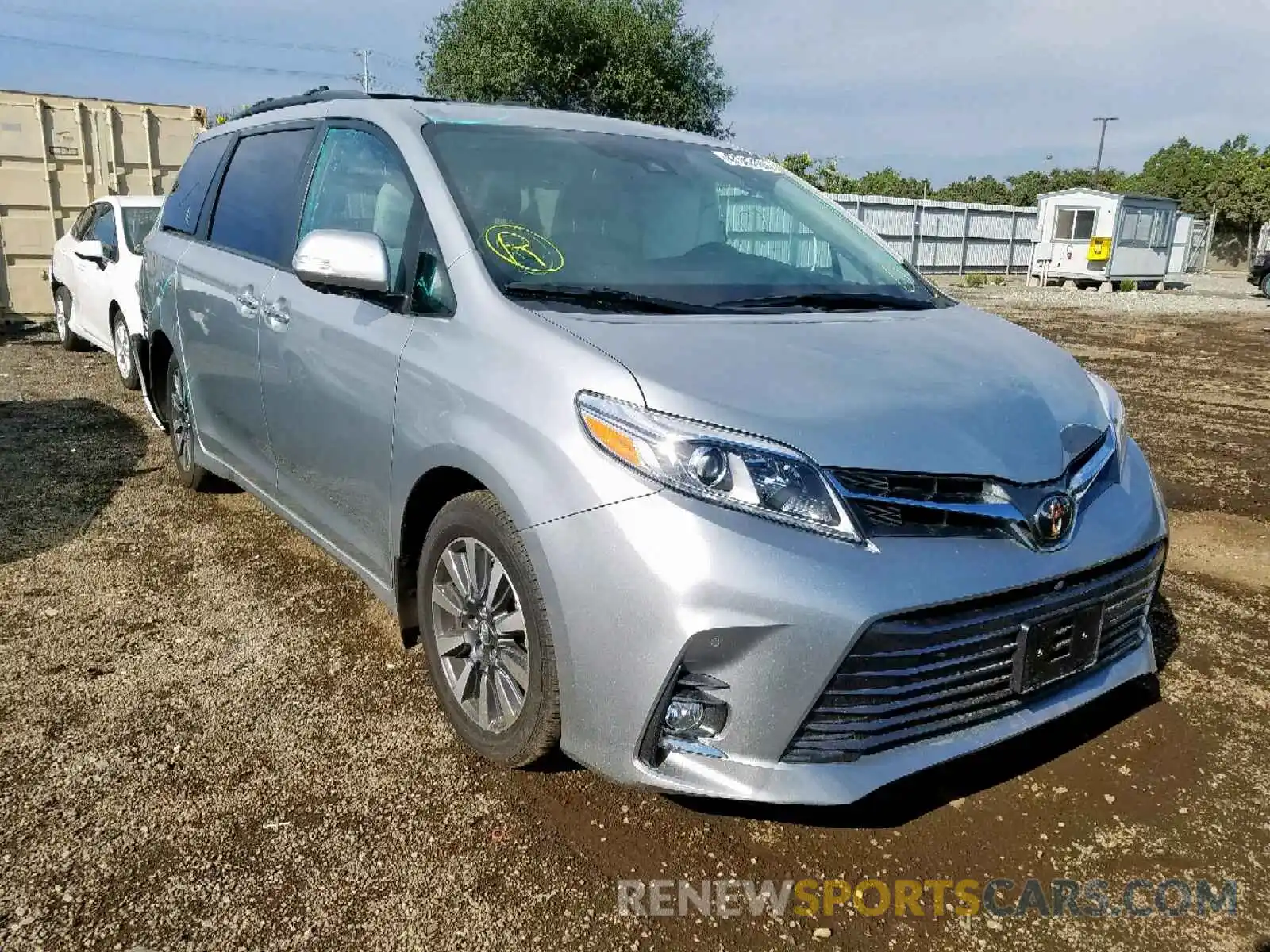 1 Photograph of a damaged car 5TDYZ3DC7KS968787 TOYOTA SIENNA LIM 2019