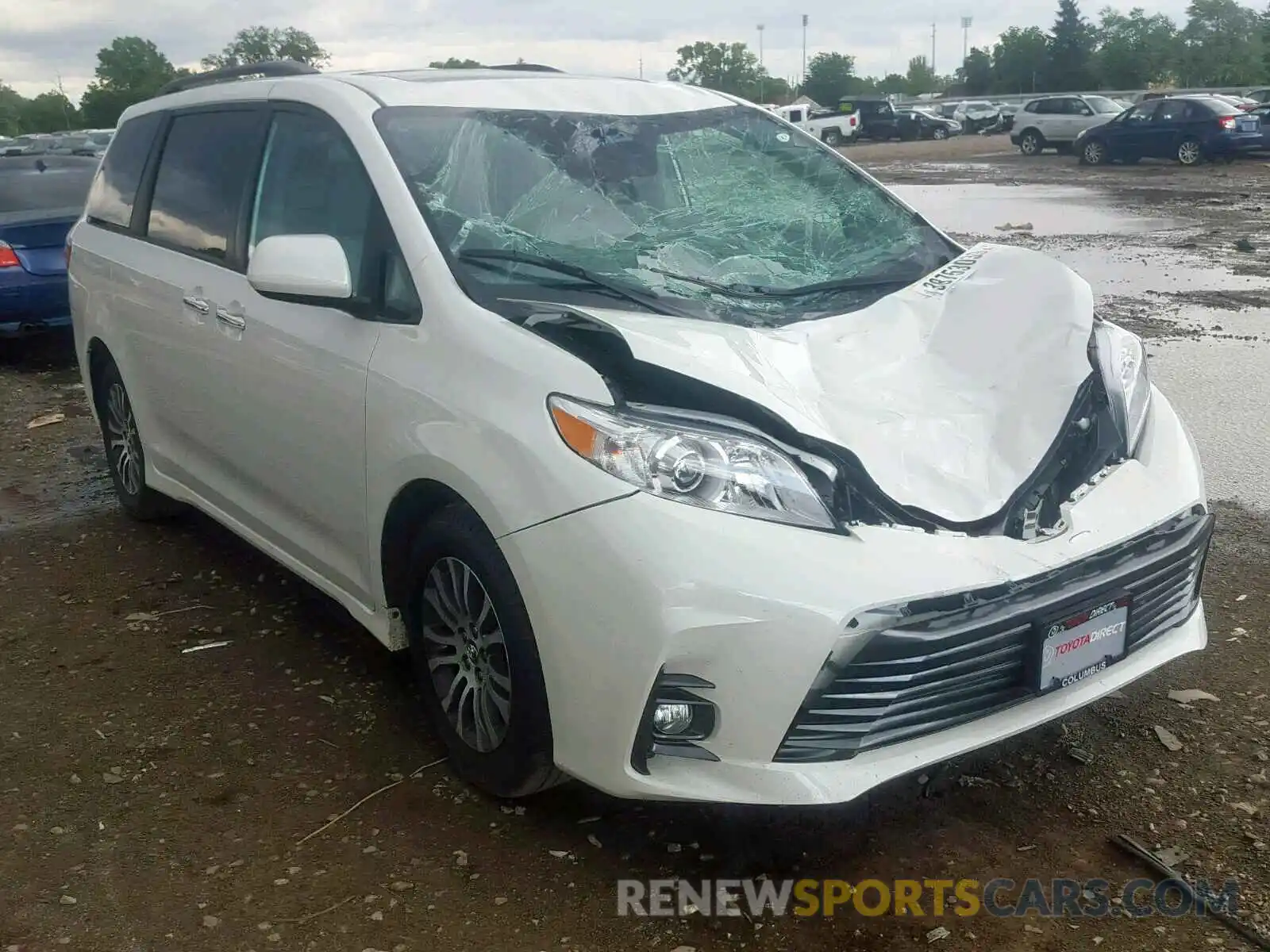 1 Photograph of a damaged car 5TDYZ3DC7KS978235 TOYOTA SIENNA LIM 2019