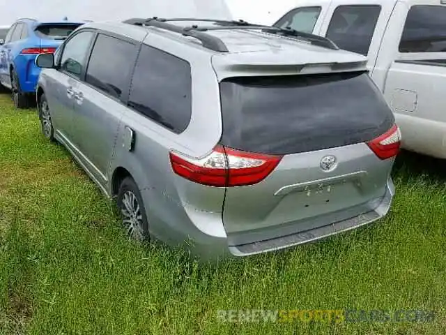 3 Фотография поврежденного автомобиля 5TDYZ3DC8KS970676 TOYOTA SIENNA LIM 2019