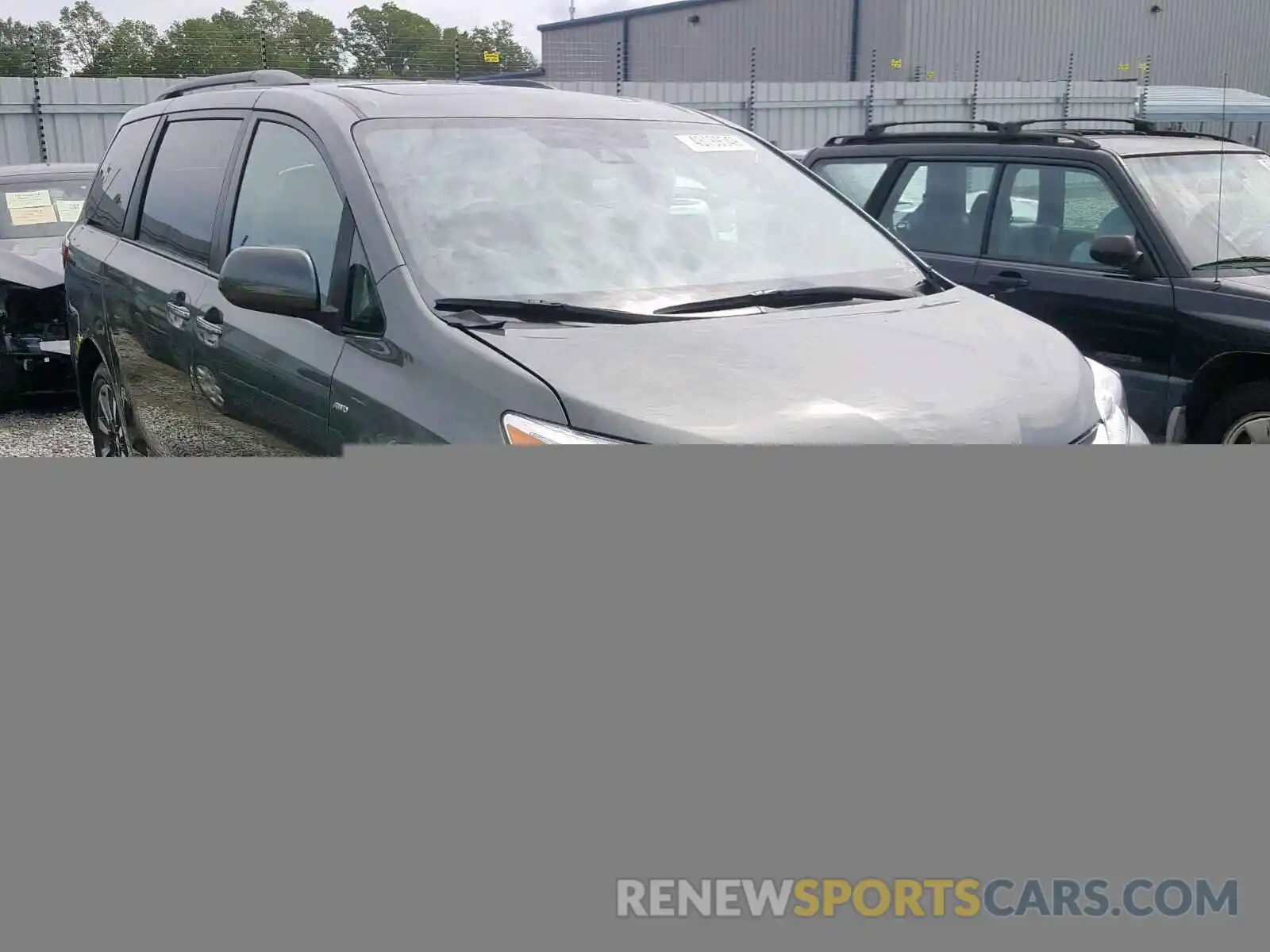 1 Photograph of a damaged car 5TDDZ3DC9LS230179 TOYOTA SIENNA LIM 2020