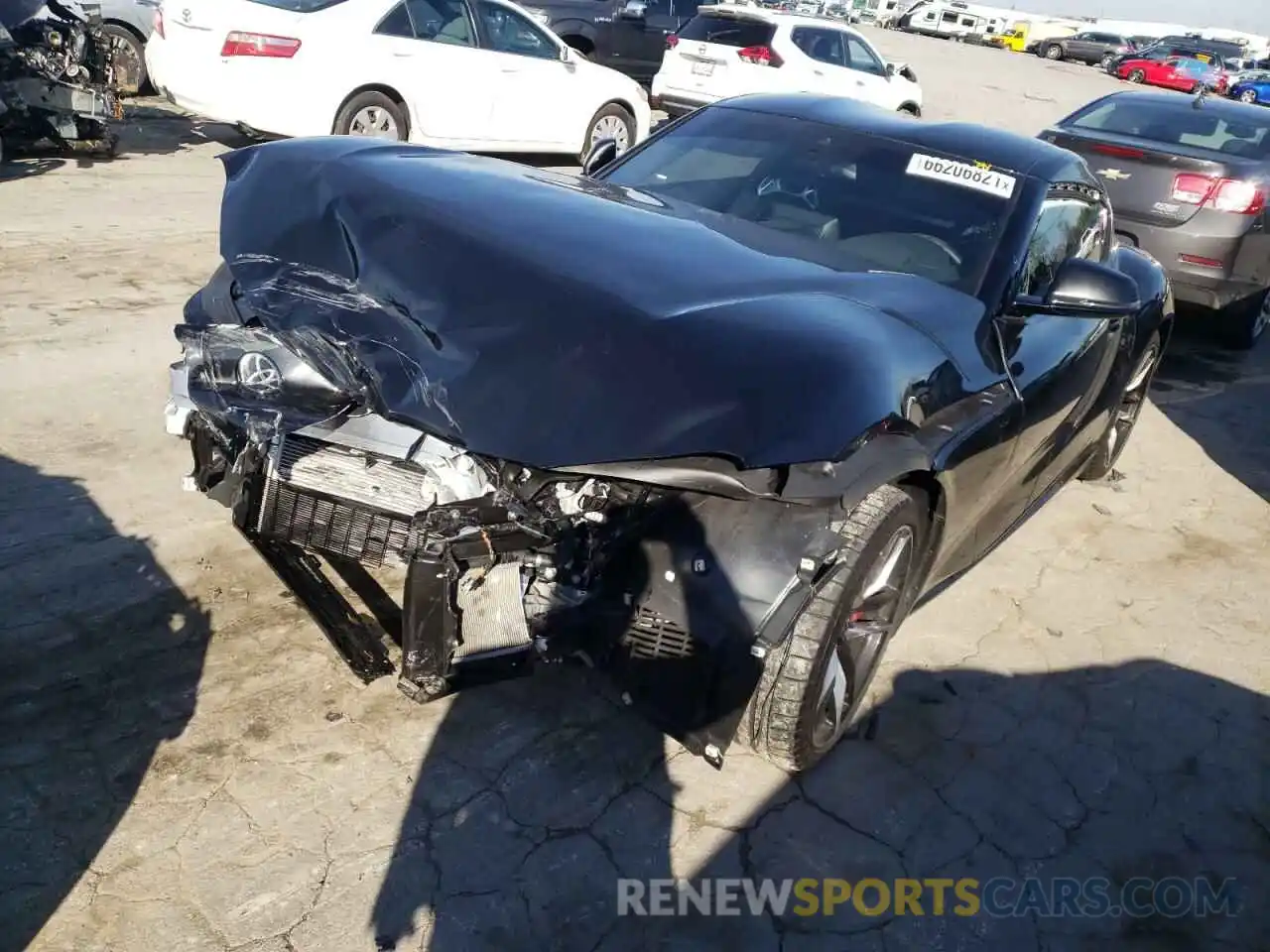 2 Photograph of a damaged car WZ1DB4C00LW025885 TOYOTA SUPRA 2020