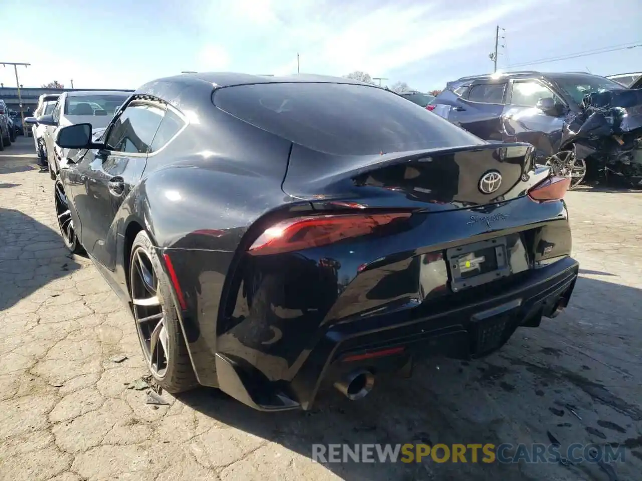 3 Photograph of a damaged car WZ1DB4C00LW025885 TOYOTA SUPRA 2020