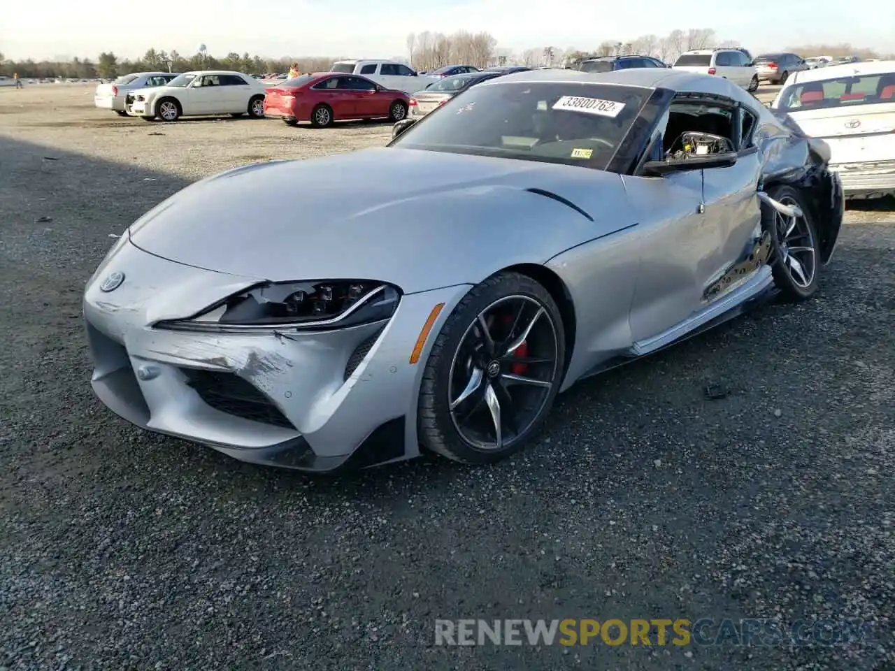 2 Photograph of a damaged car WZ1DB4C00LW026485 TOYOTA SUPRA 2020