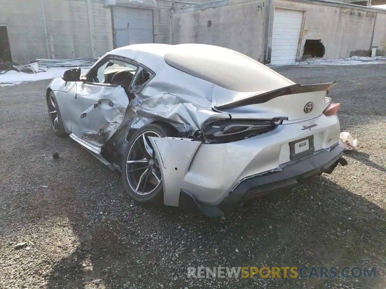 3 Photograph of a damaged car WZ1DB4C00LW026485 TOYOTA SUPRA 2020