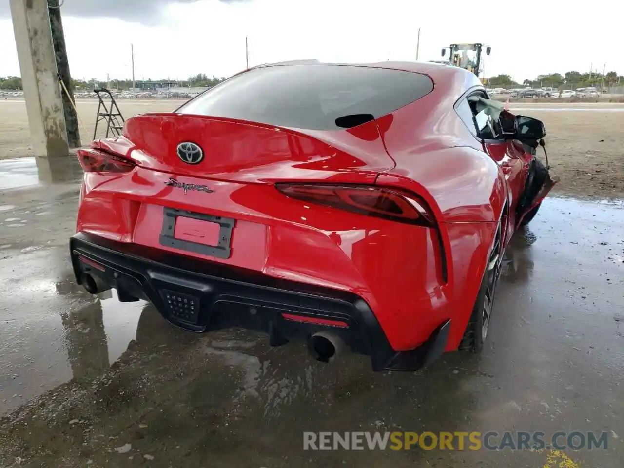 4 Photograph of a damaged car WZ1DB4C00LW026597 TOYOTA SUPRA 2020