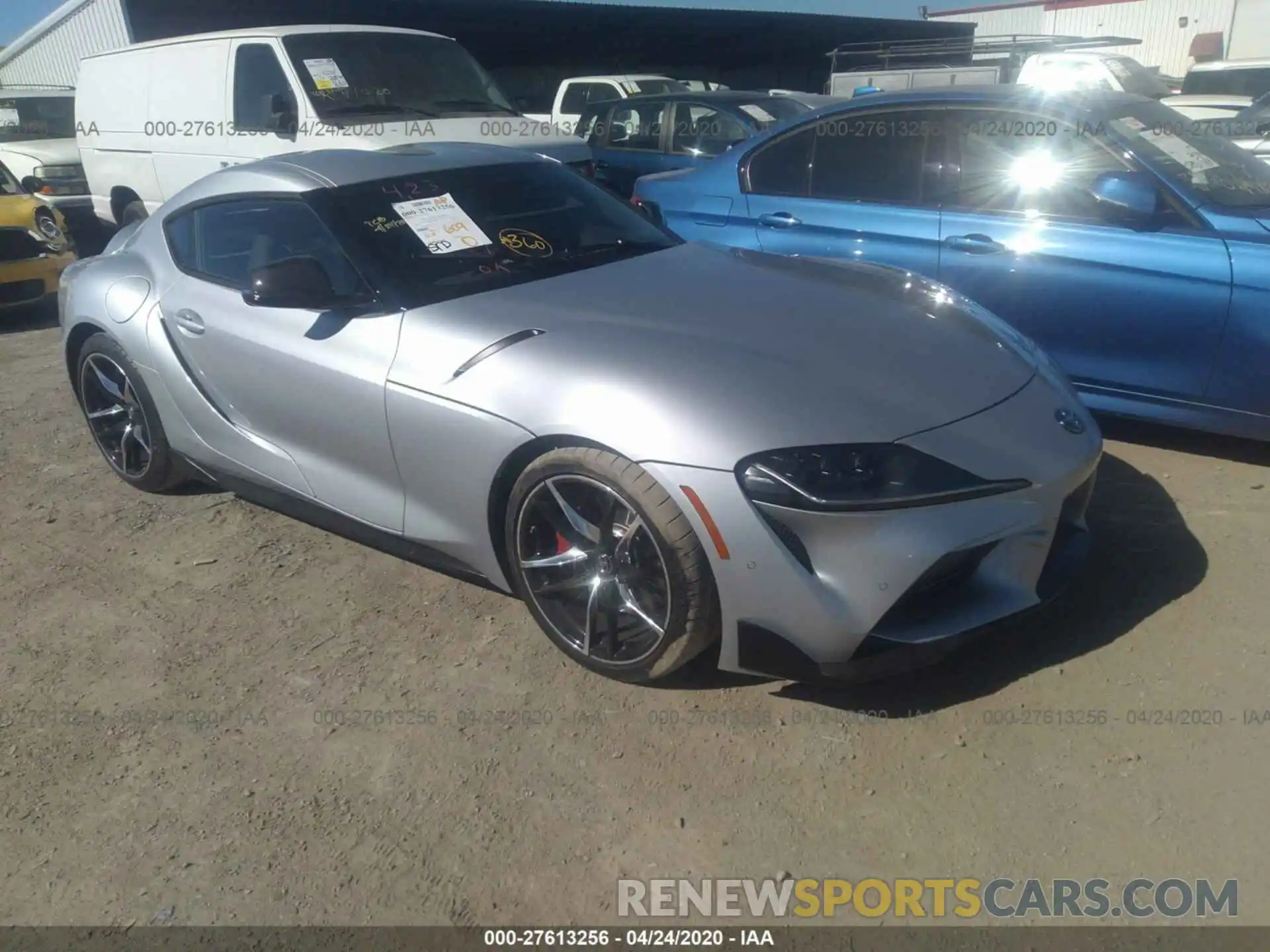 1 Photograph of a damaged car WZ1DB4C00LW029645 TOYOTA SUPRA 2020