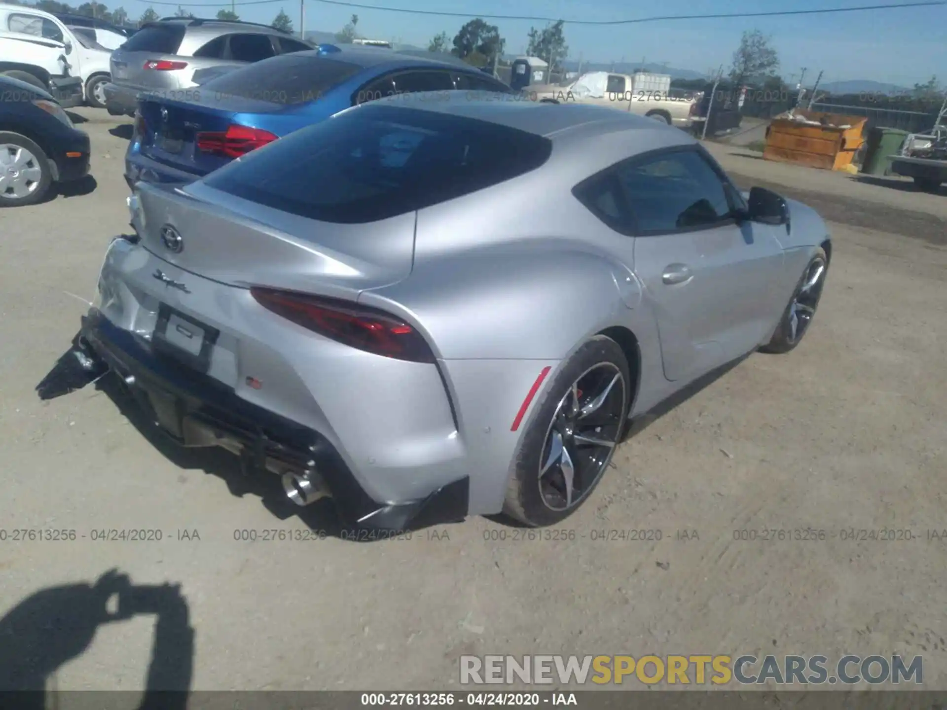 4 Photograph of a damaged car WZ1DB4C00LW029645 TOYOTA SUPRA 2020