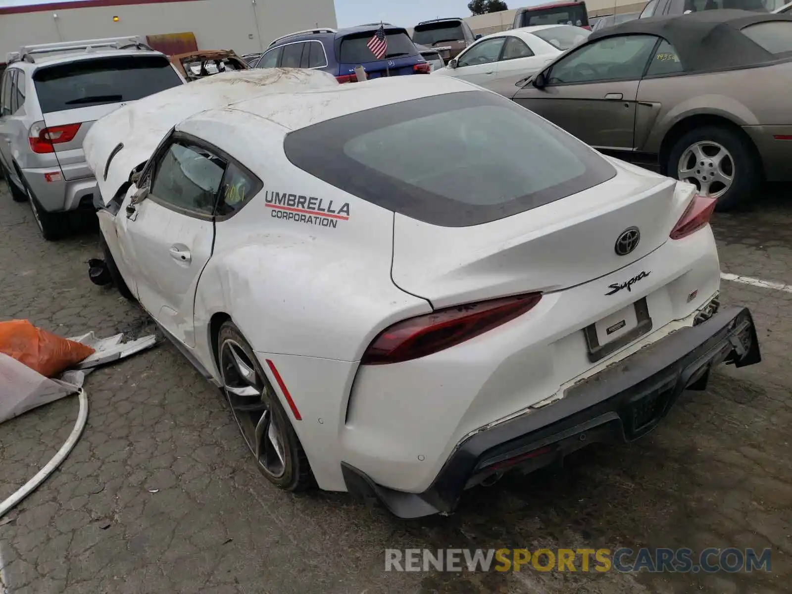 3 Photograph of a damaged car WZ1DB4C00LW030830 TOYOTA SUPRA 2020