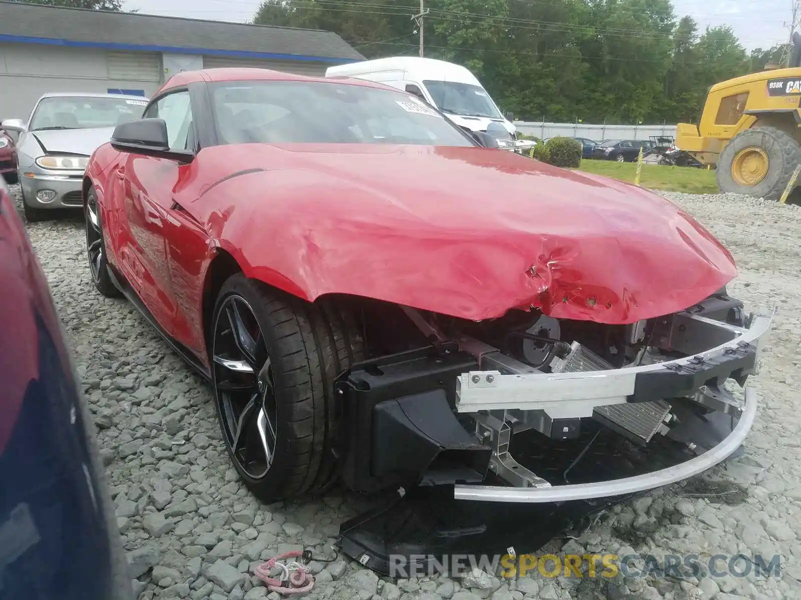 1 Photograph of a damaged car WZ1DB4C00LW032352 TOYOTA SUPRA 2020