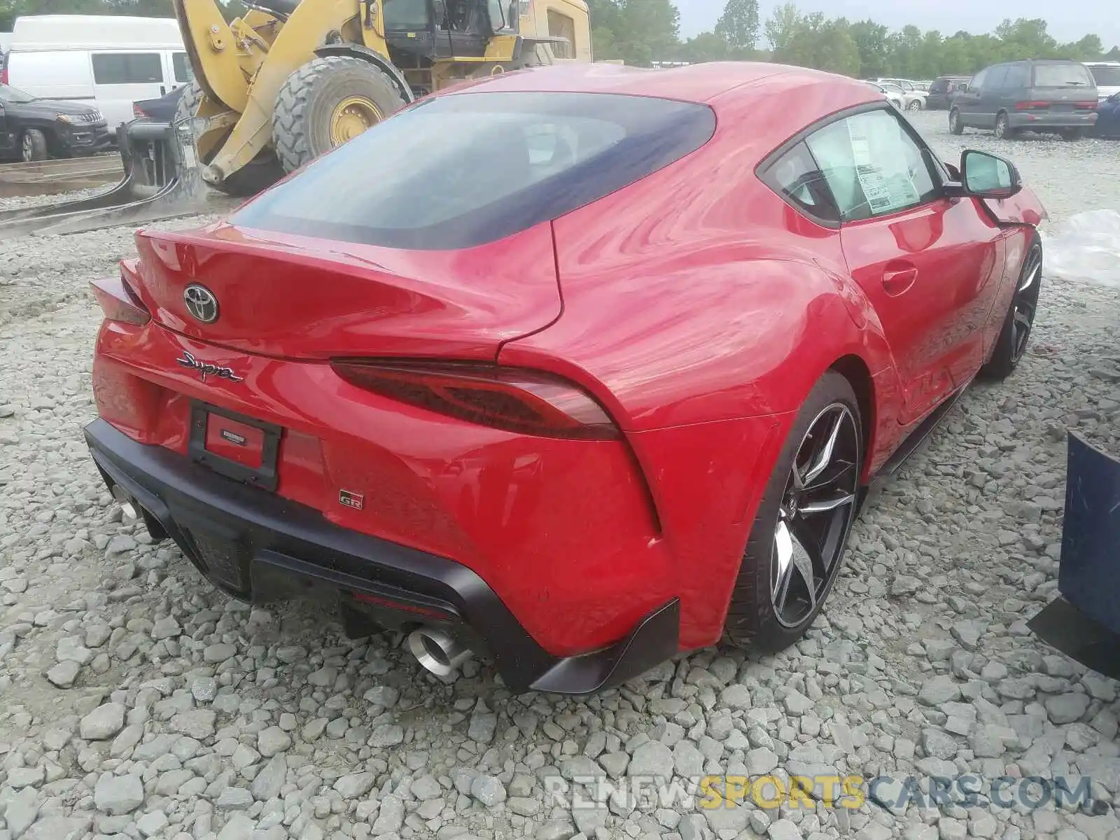 4 Photograph of a damaged car WZ1DB4C00LW032352 TOYOTA SUPRA 2020