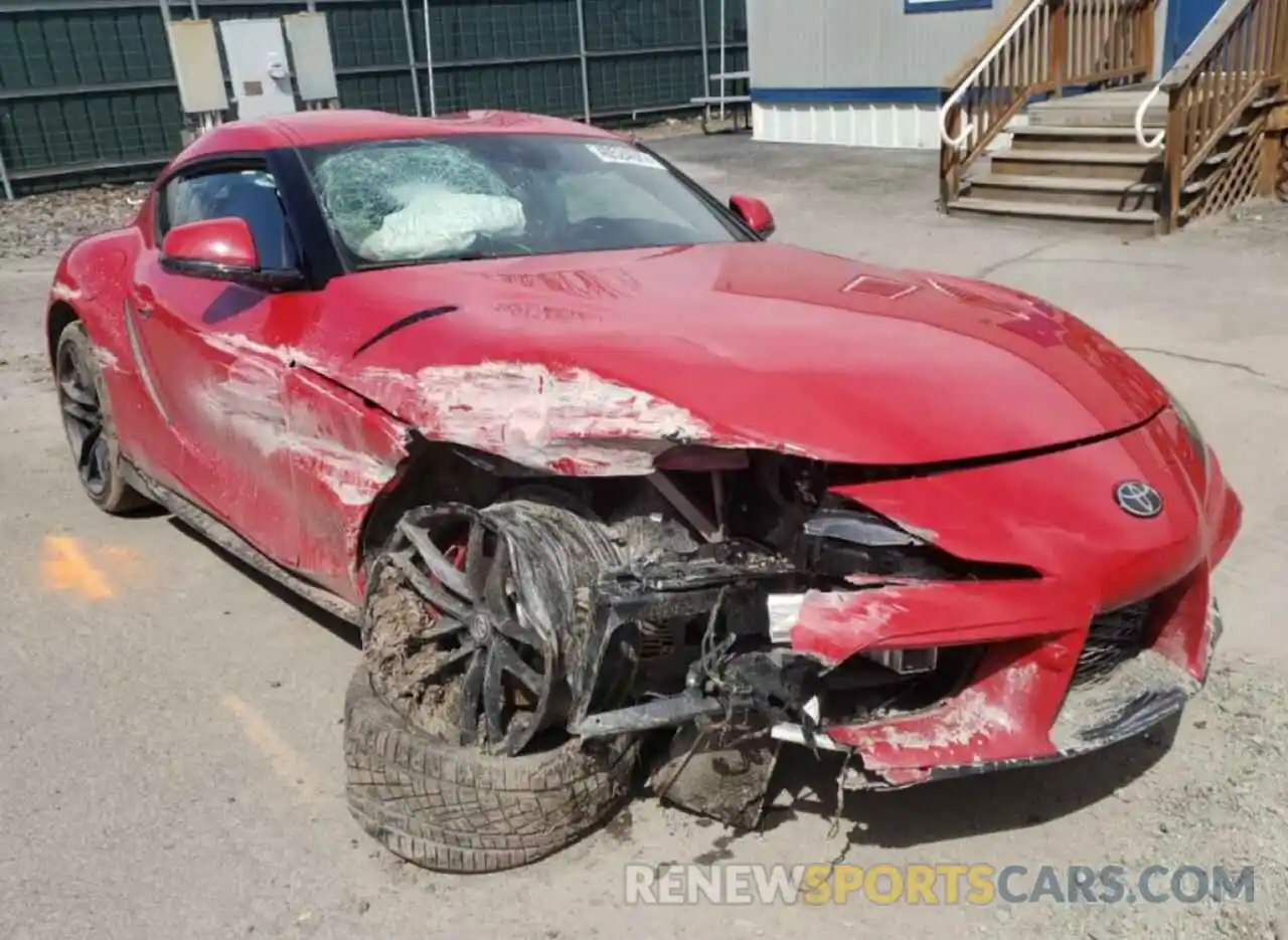 1 Photograph of a damaged car WZ1DB4C01LW021800 TOYOTA SUPRA 2020