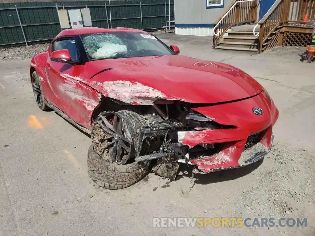 9 Photograph of a damaged car WZ1DB4C01LW021800 TOYOTA SUPRA 2020