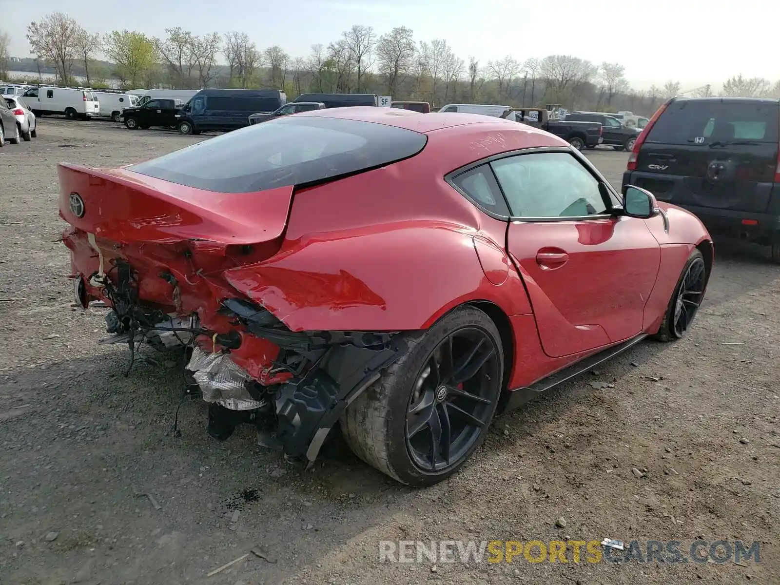 4 Photograph of a damaged car WZ1DB4C01LW024454 TOYOTA SUPRA 2020