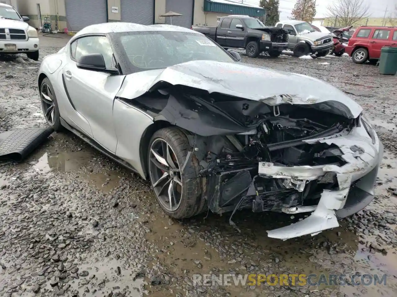 1 Photograph of a damaged car WZ1DB4C01LW024602 TOYOTA SUPRA 2020