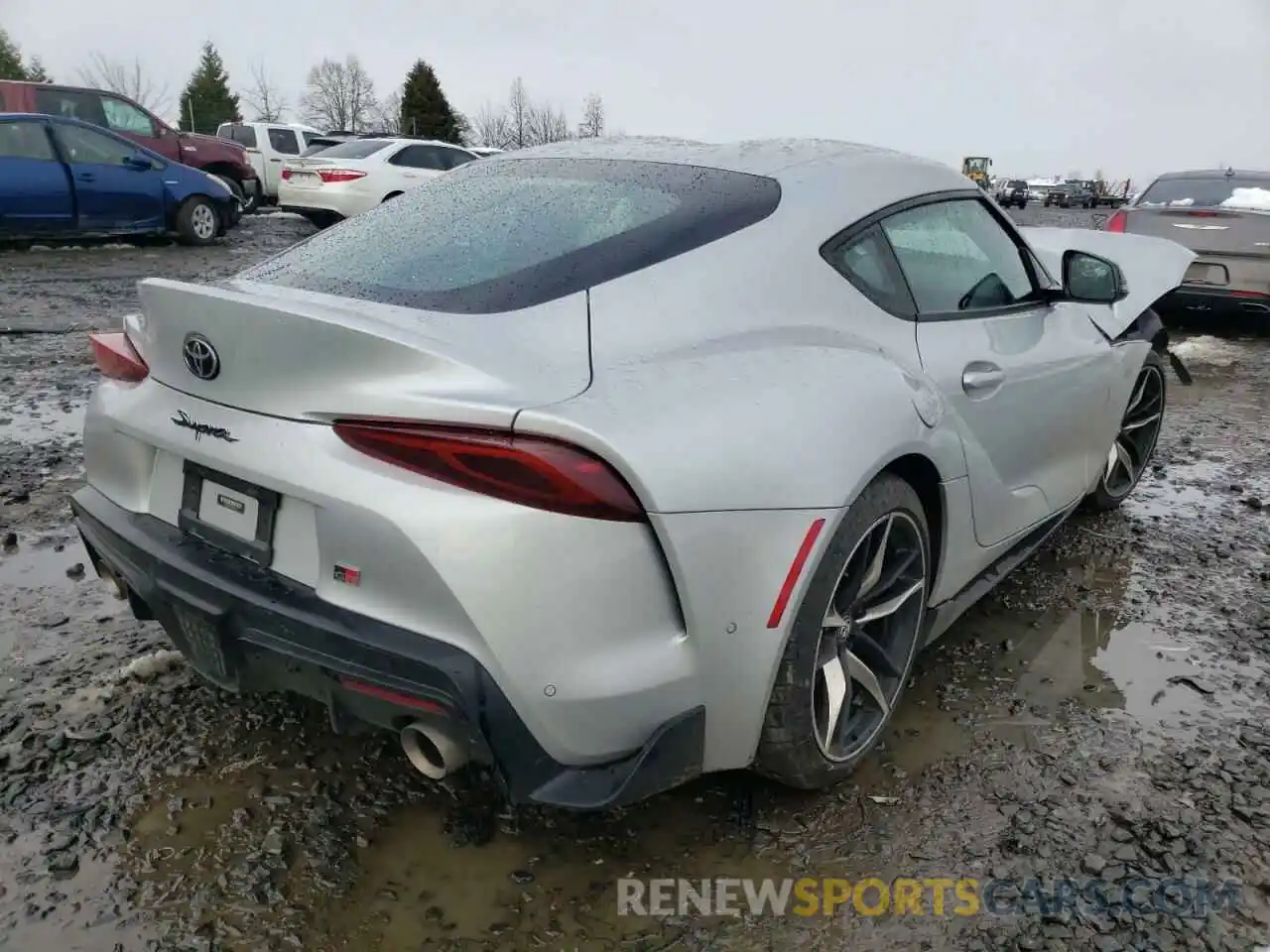 4 Photograph of a damaged car WZ1DB4C01LW024602 TOYOTA SUPRA 2020