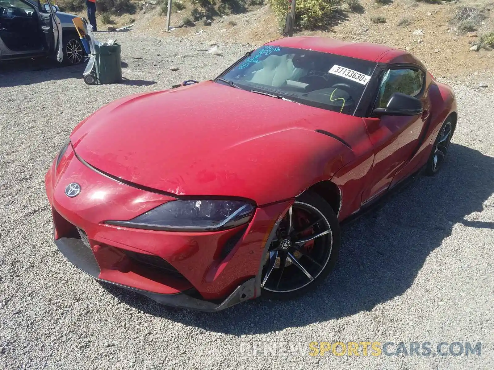 2 Photograph of a damaged car WZ1DB4C01LW024695 TOYOTA SUPRA 2020