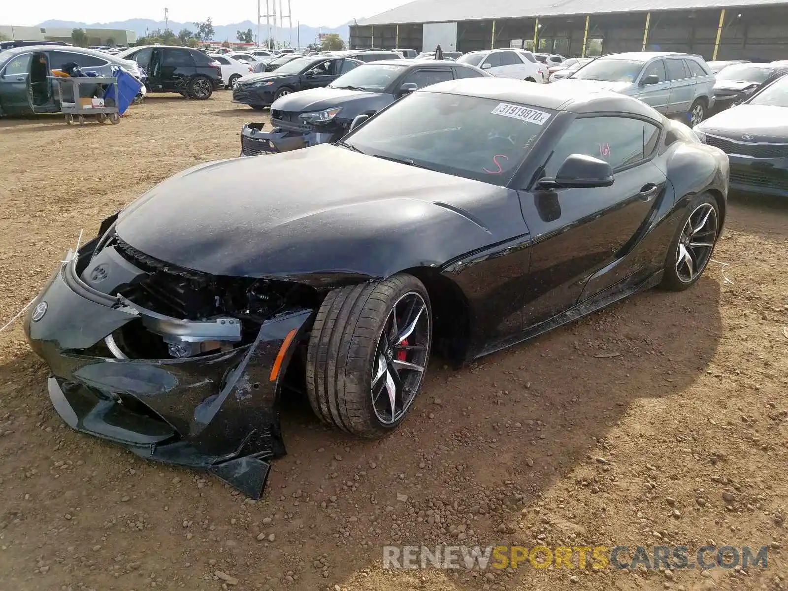 2 Photograph of a damaged car WZ1DB4C02LW025712 TOYOTA SUPRA 2020