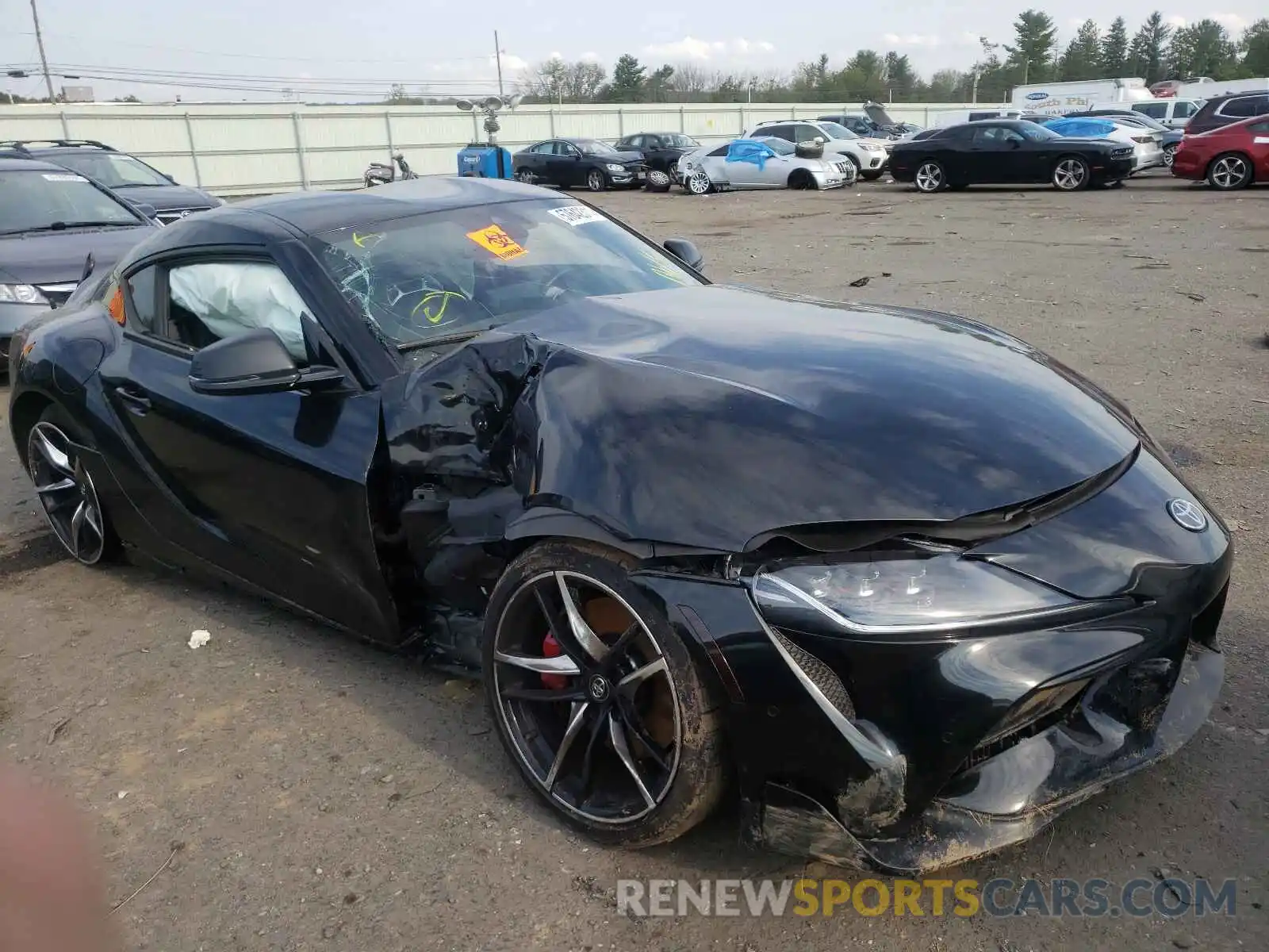 1 Photograph of a damaged car WZ1DB4C02LW027105 TOYOTA SUPRA 2020