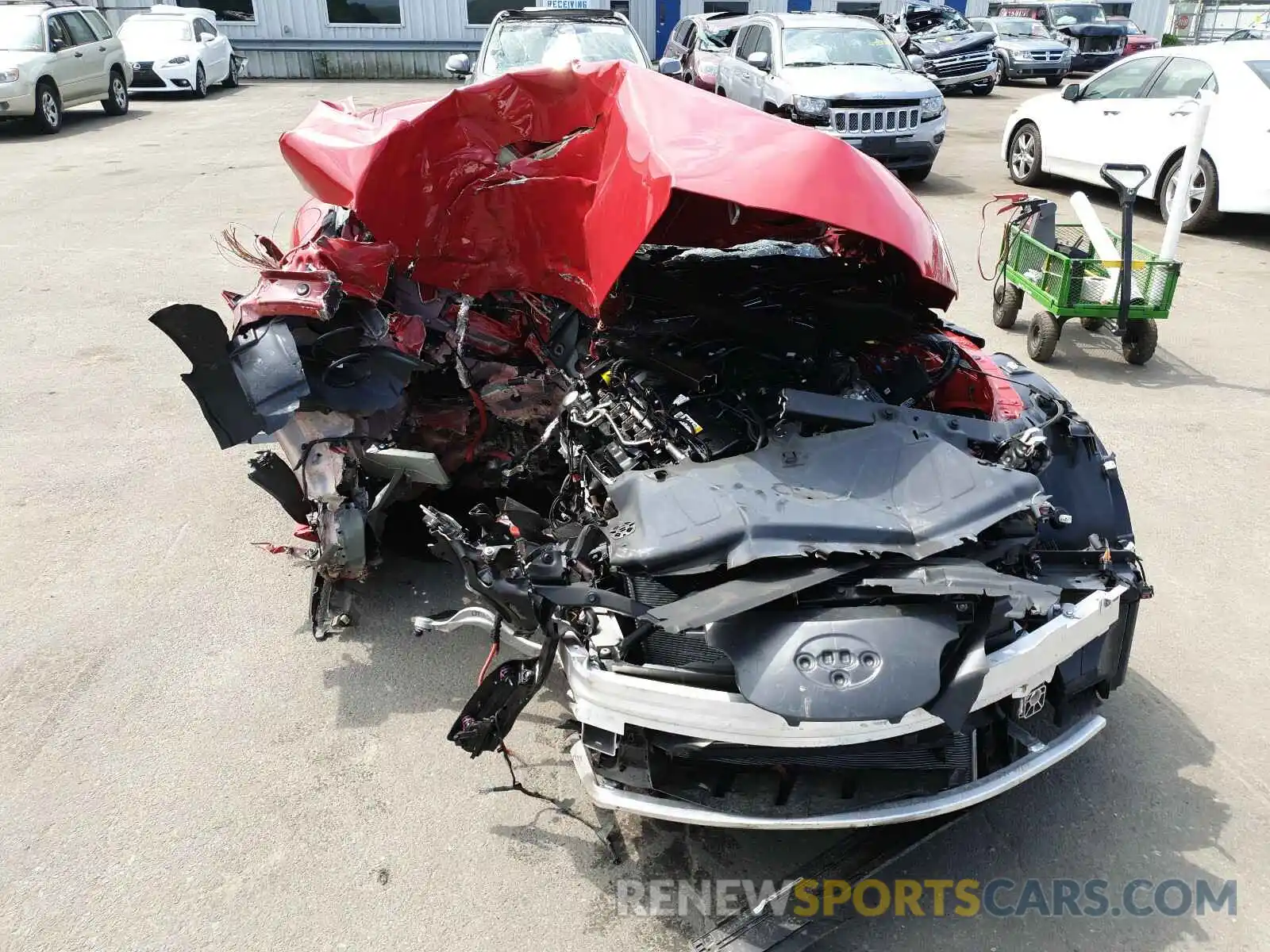 9 Фотография поврежденного автомобиля WZ1DB4C02LW027900 TOYOTA SUPRA 2020