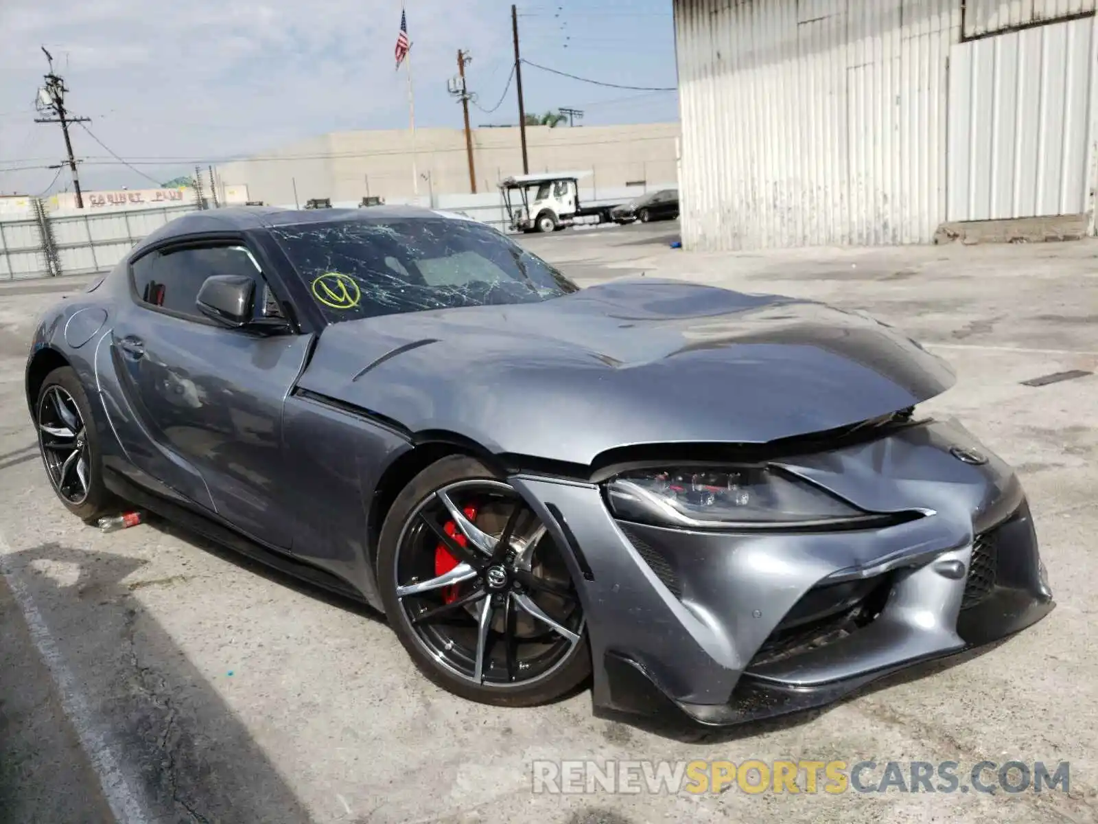 1 Photograph of a damaged car WZ1DB4C02LW031669 TOYOTA SUPRA 2020