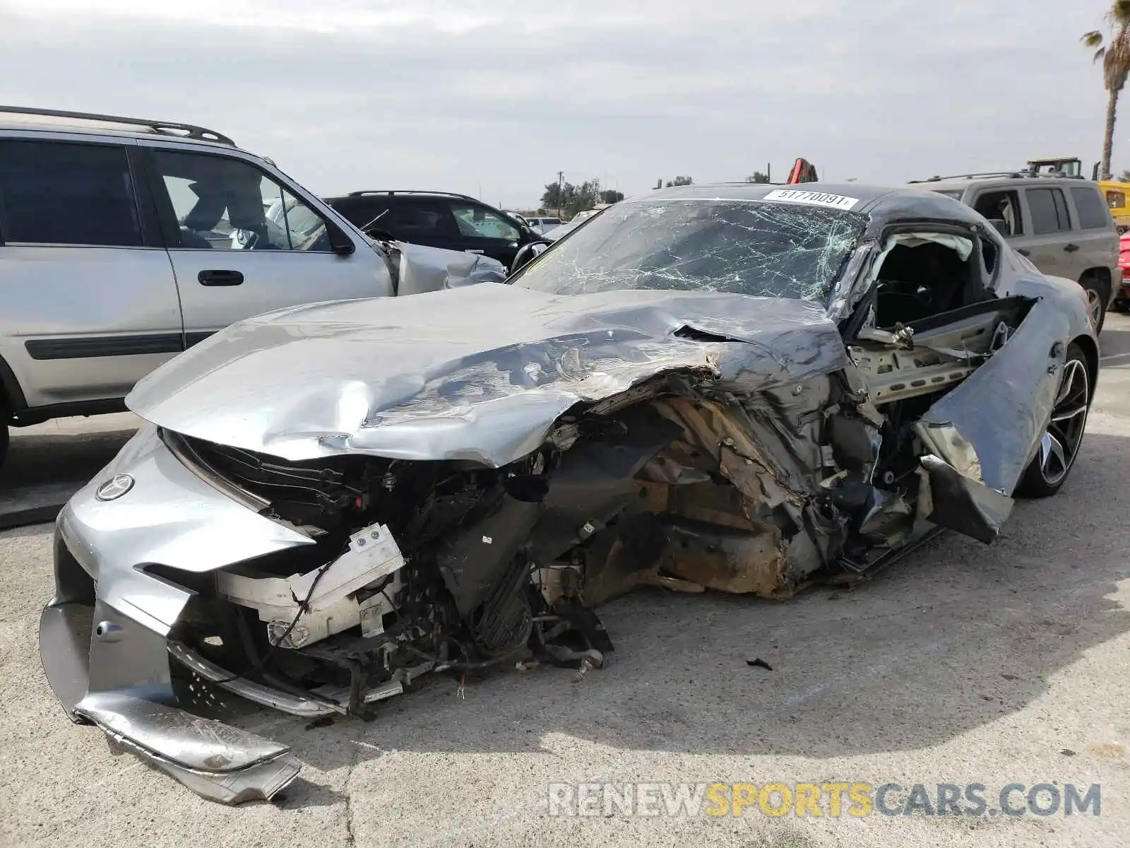 2 Photograph of a damaged car WZ1DB4C02LW031669 TOYOTA SUPRA 2020