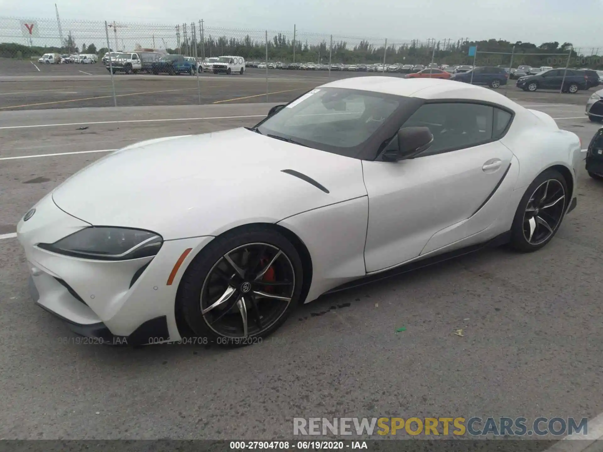 2 Photograph of a damaged car WZ1DB4C02LW032997 TOYOTA SUPRA 2020