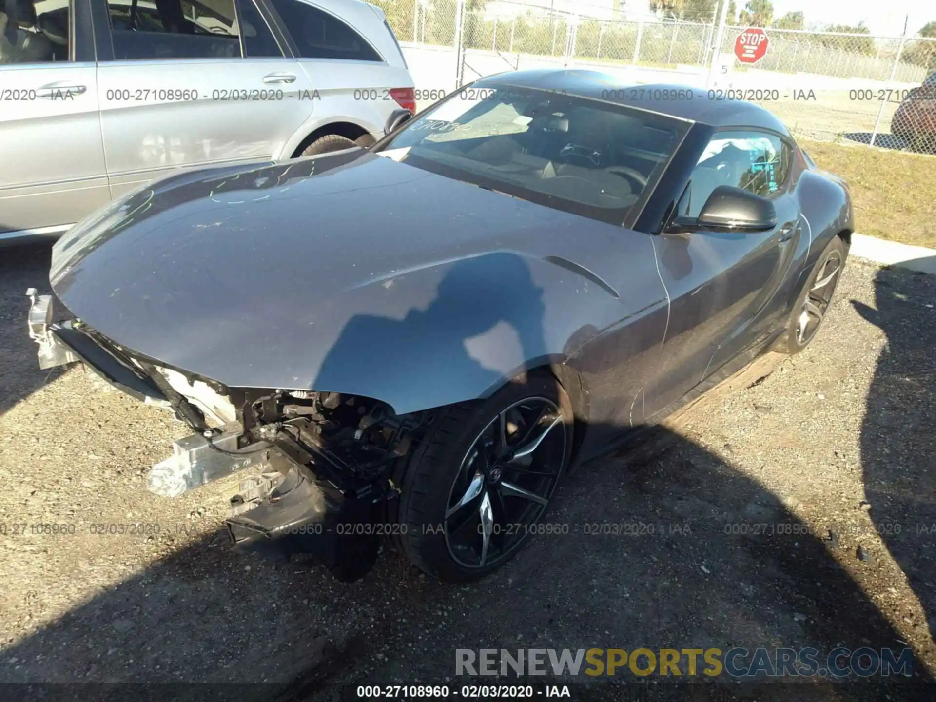 2 Photograph of a damaged car WZ1DB4C03LW025685 TOYOTA SUPRA 2020