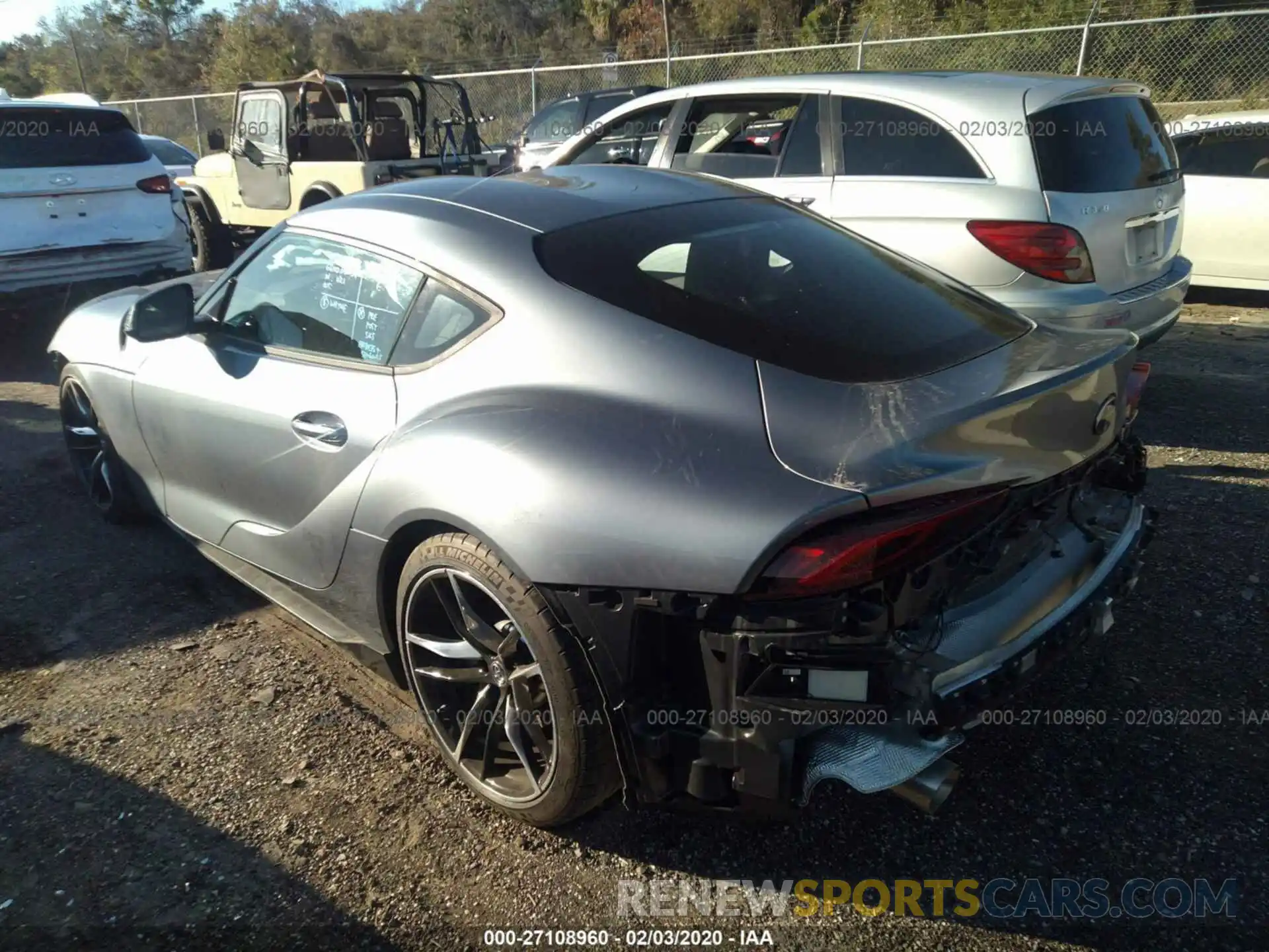 3 Photograph of a damaged car WZ1DB4C03LW025685 TOYOTA SUPRA 2020