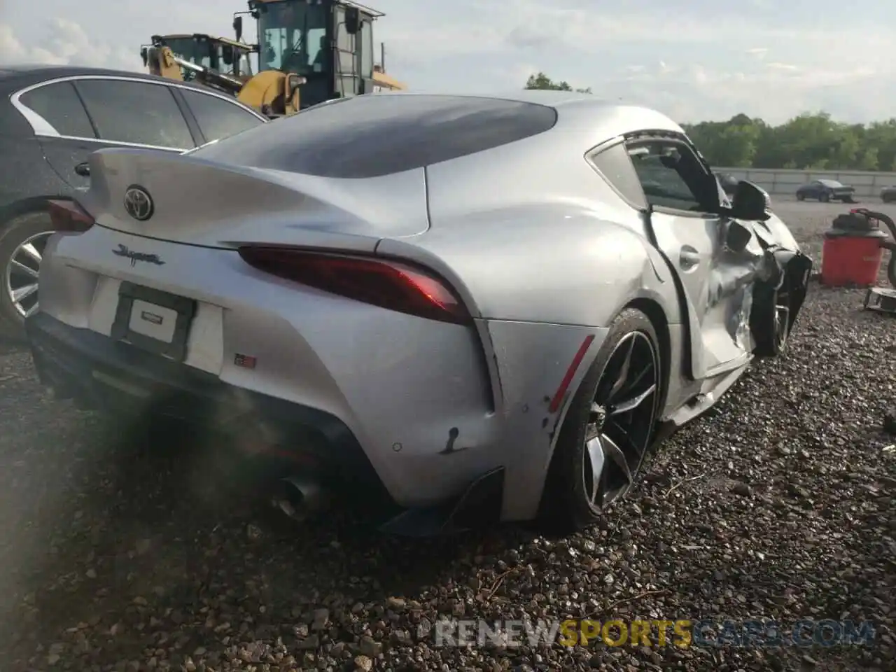 4 Photograph of a damaged car WZ1DB4C03LW028375 TOYOTA SUPRA 2020