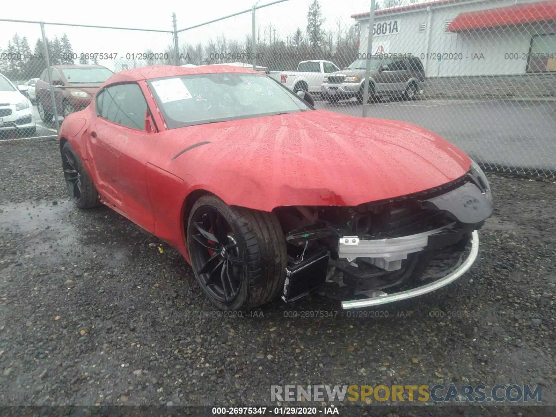 1 Photograph of a damaged car WZ1DB4C04LW020298 TOYOTA SUPRA 2020