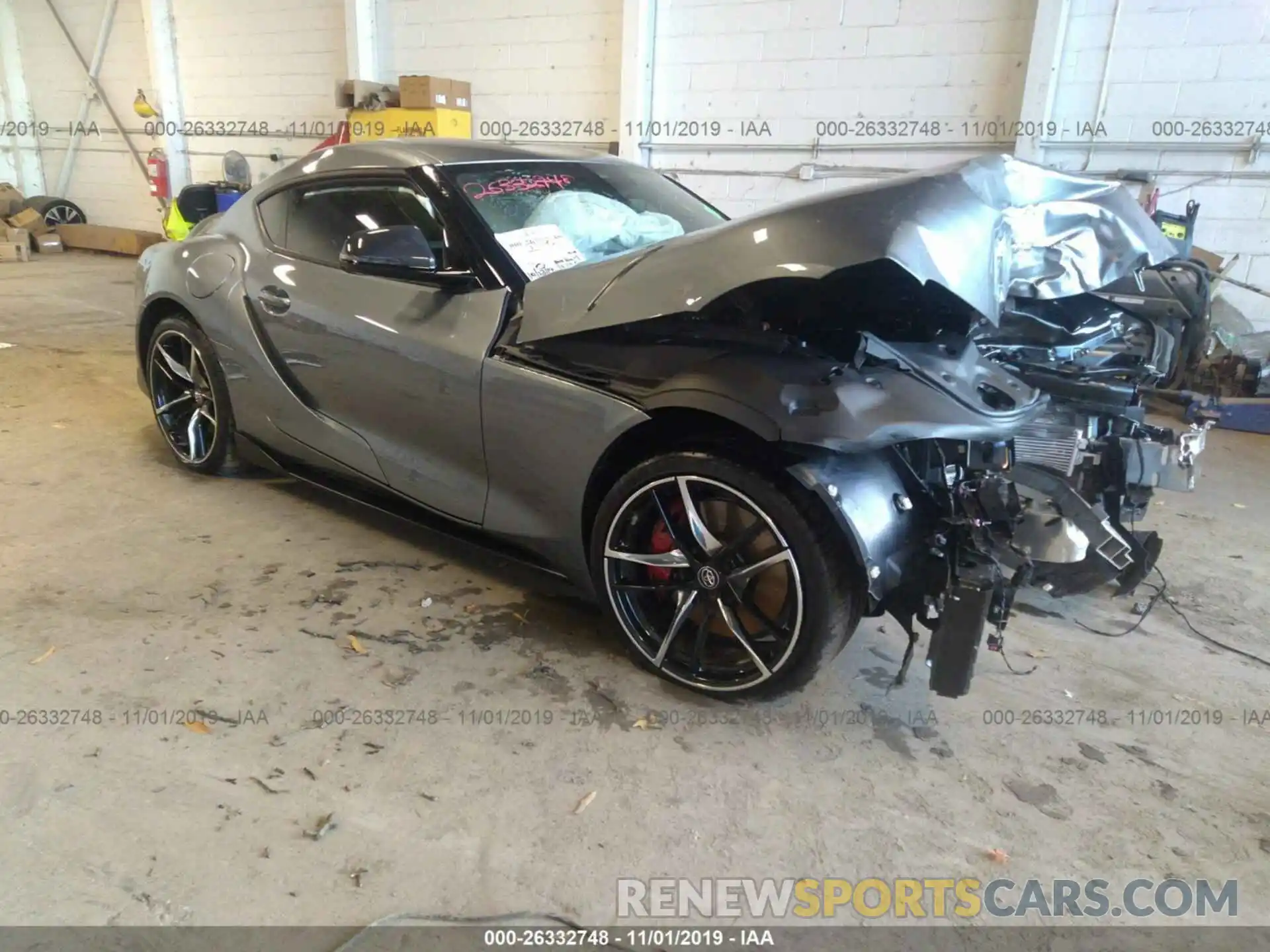 1 Photograph of a damaged car WZ1DB4C04LW024920 TOYOTA SUPRA 2020