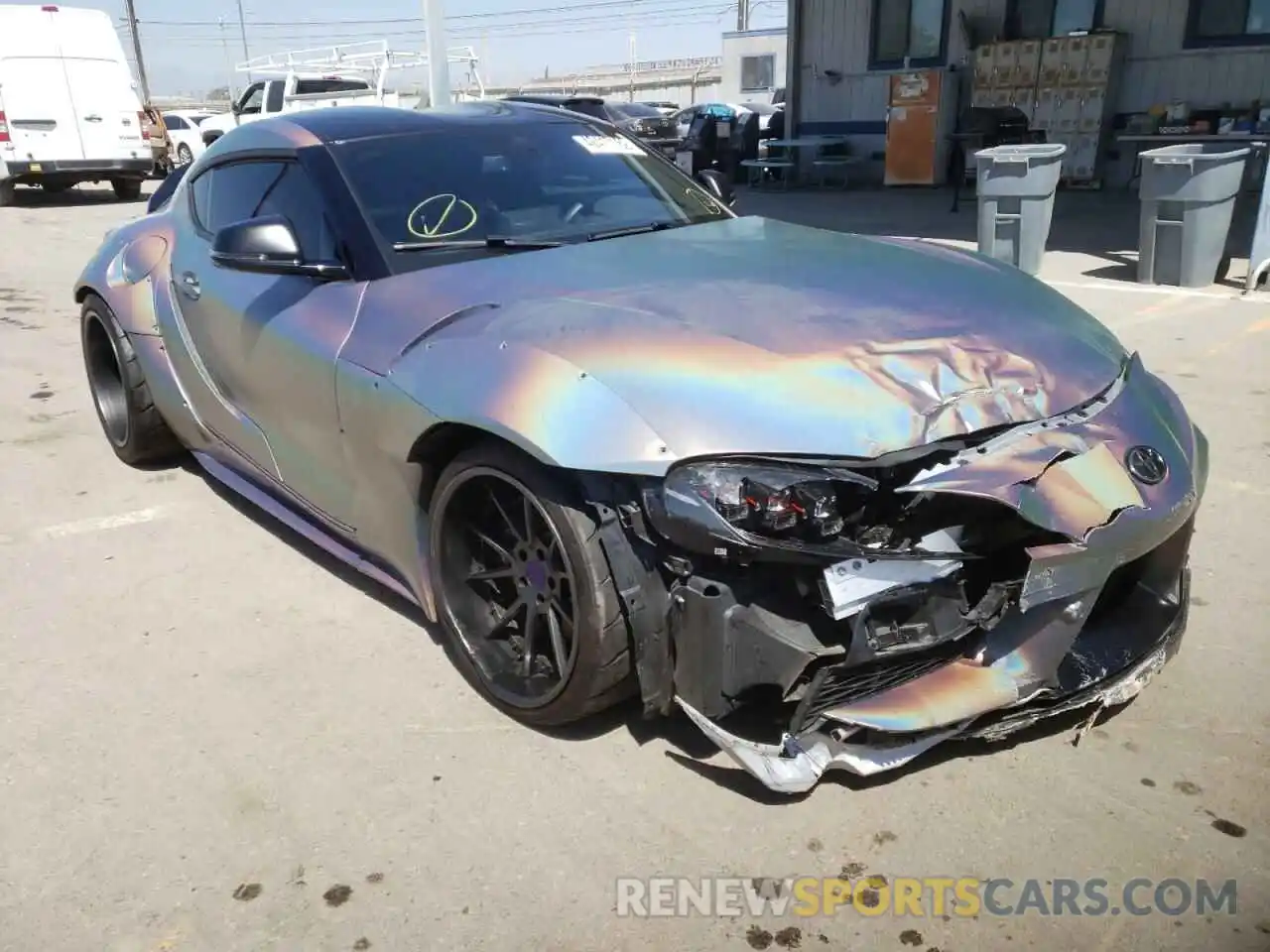 1 Photograph of a damaged car WZ1DB4C04LW025985 TOYOTA SUPRA 2020