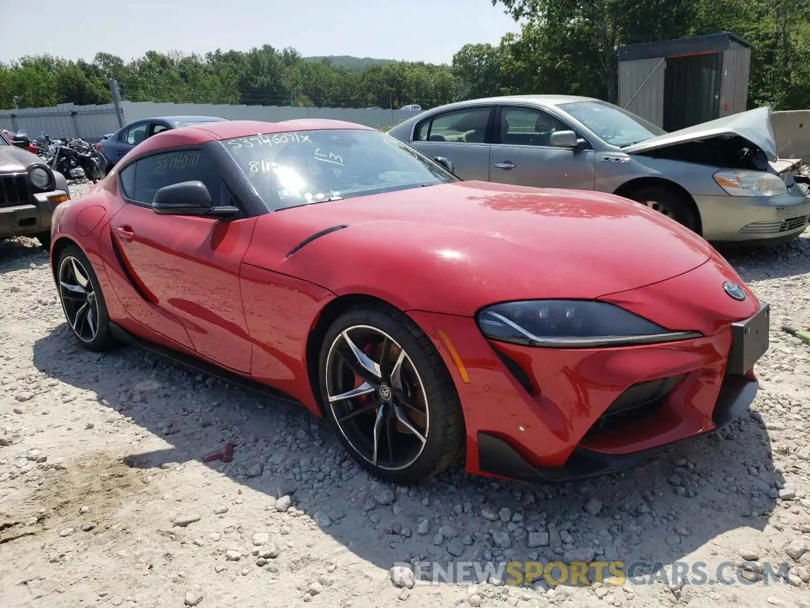 1 Photograph of a damaged car WZ1DB4C04LW026389 TOYOTA SUPRA 2020