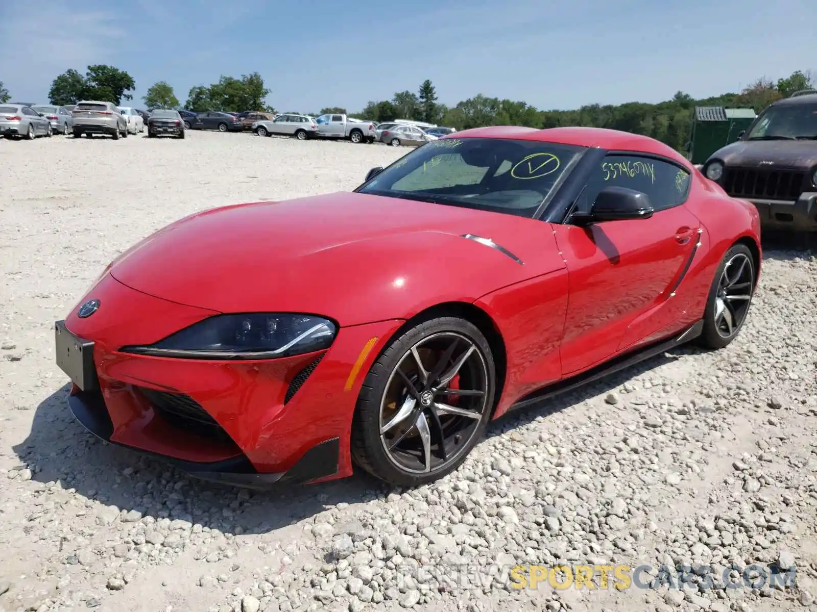 2 Photograph of a damaged car WZ1DB4C04LW026389 TOYOTA SUPRA 2020