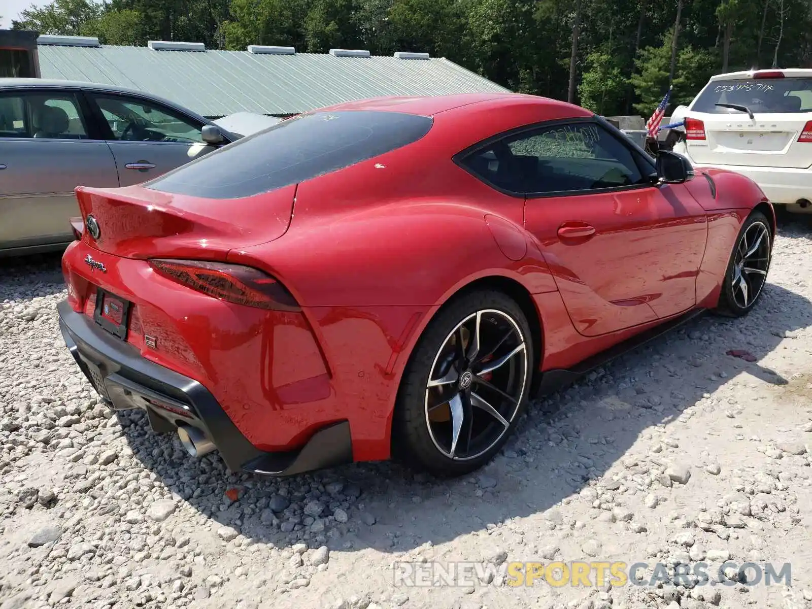 4 Photograph of a damaged car WZ1DB4C04LW026389 TOYOTA SUPRA 2020