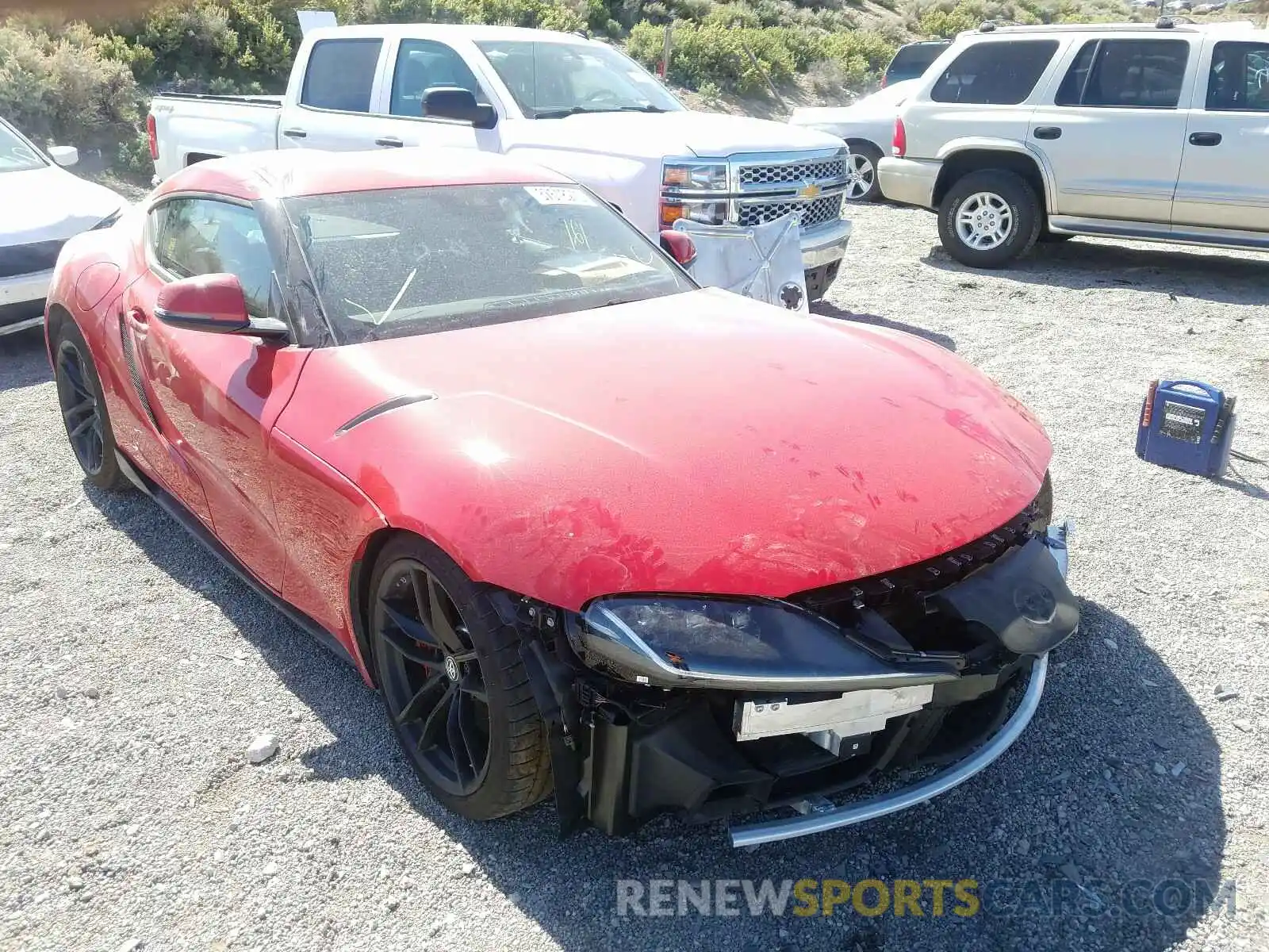 1 Photograph of a damaged car WZ1DB4C05LW024134 TOYOTA SUPRA 2020