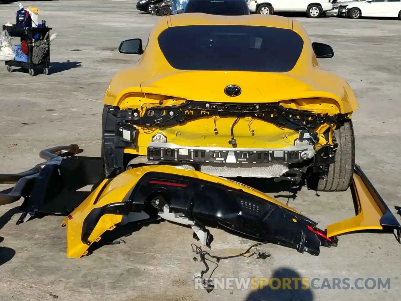 6 Photograph of a damaged car WZ1DB4C05LW032461 TOYOTA SUPRA 2020