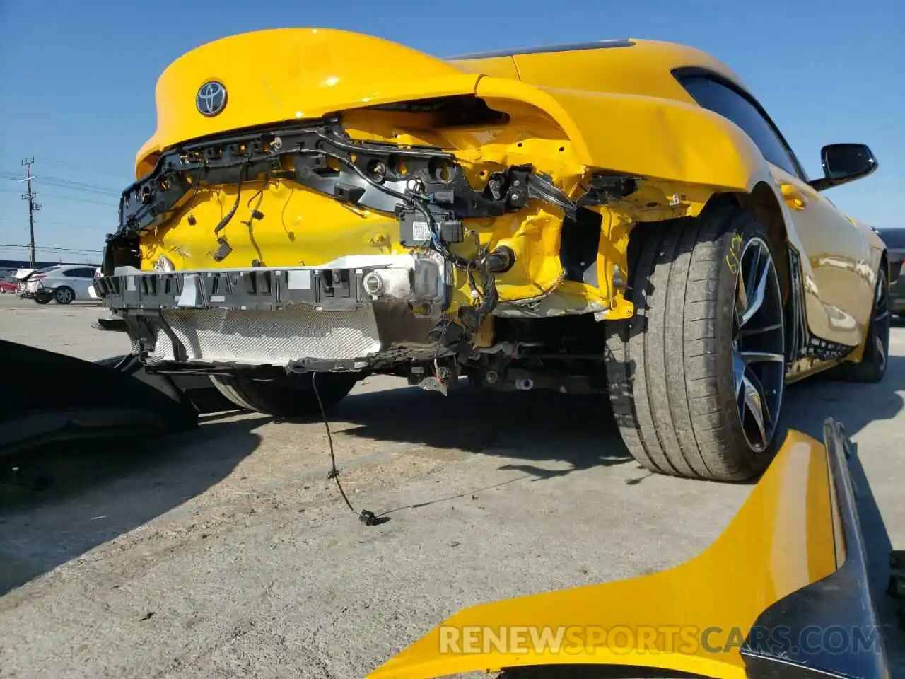 9 Photograph of a damaged car WZ1DB4C05LW032461 TOYOTA SUPRA 2020