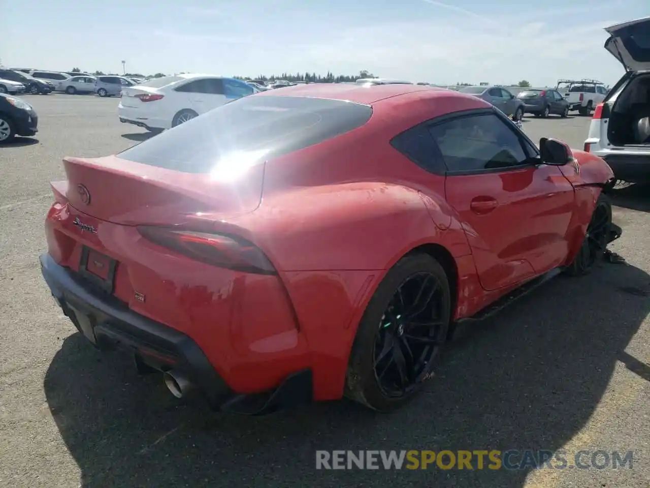 4 Photograph of a damaged car WZ1DB4C06LW020898 TOYOTA SUPRA 2020