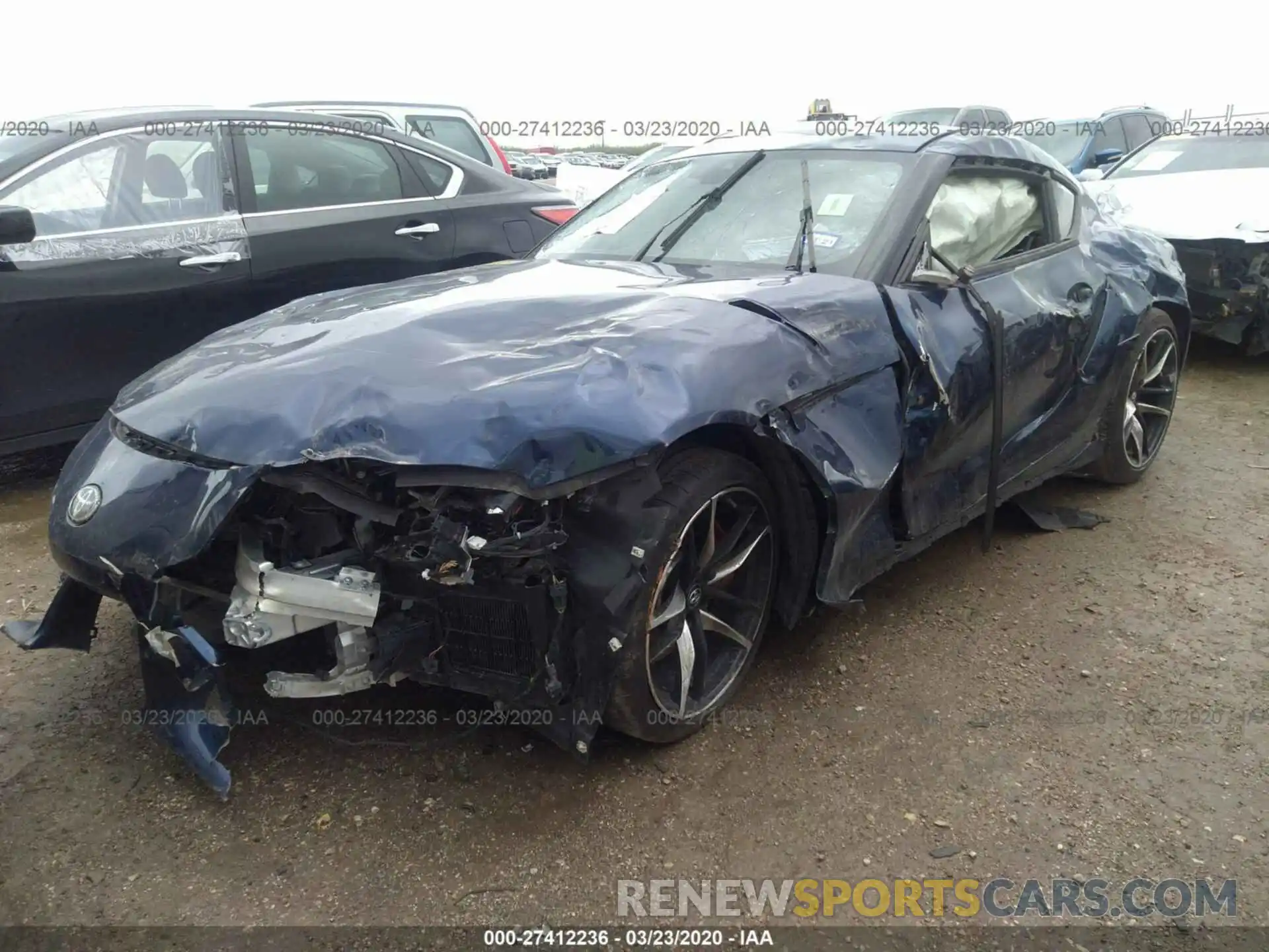 2 Photograph of a damaged car WZ1DB4C07LW024815 TOYOTA SUPRA 2020