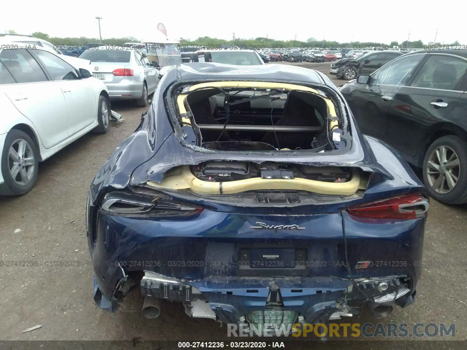 6 Photograph of a damaged car WZ1DB4C07LW024815 TOYOTA SUPRA 2020