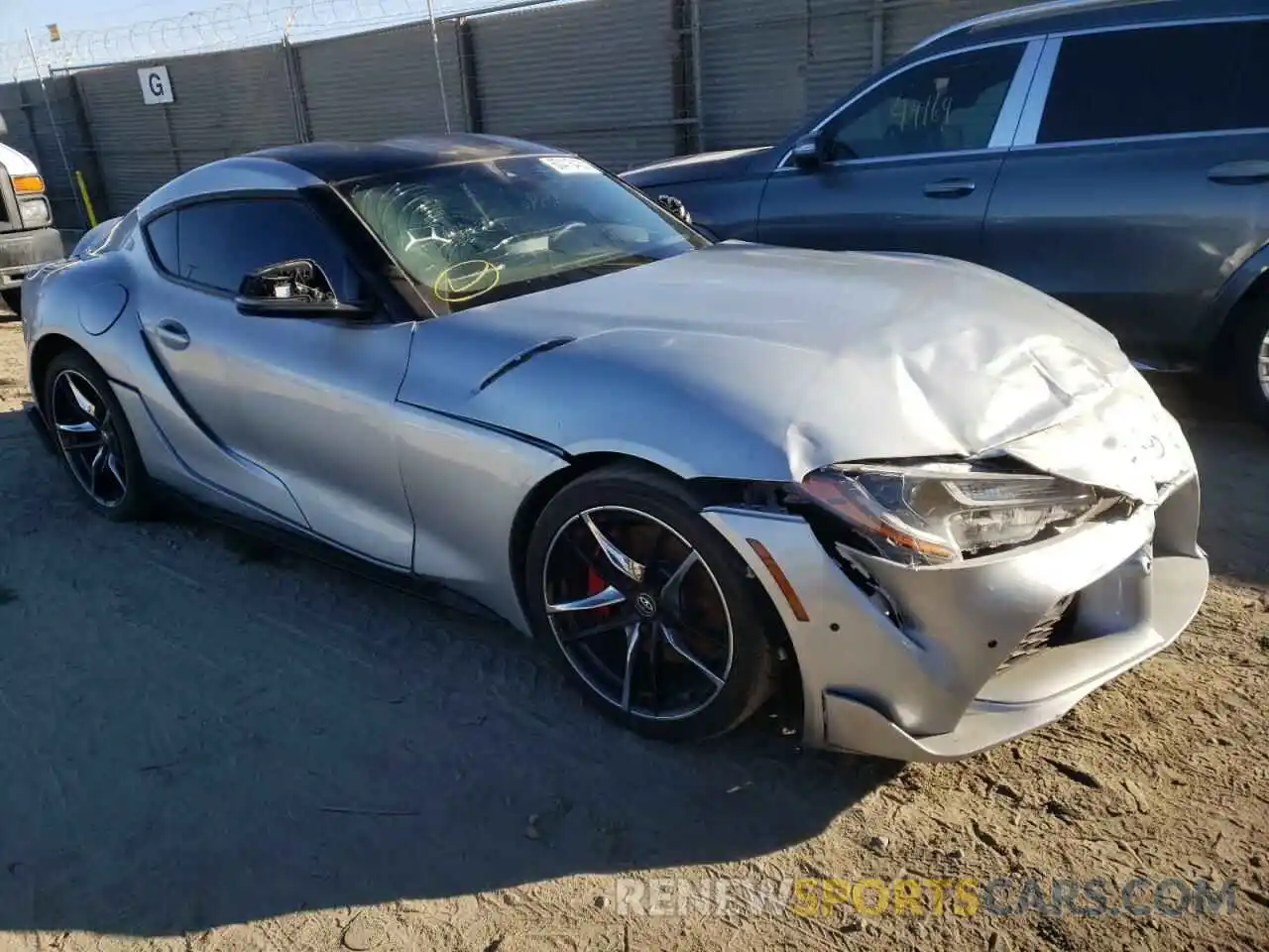 1 Photograph of a damaged car WZ1DB4C07LW025074 TOYOTA SUPRA 2020