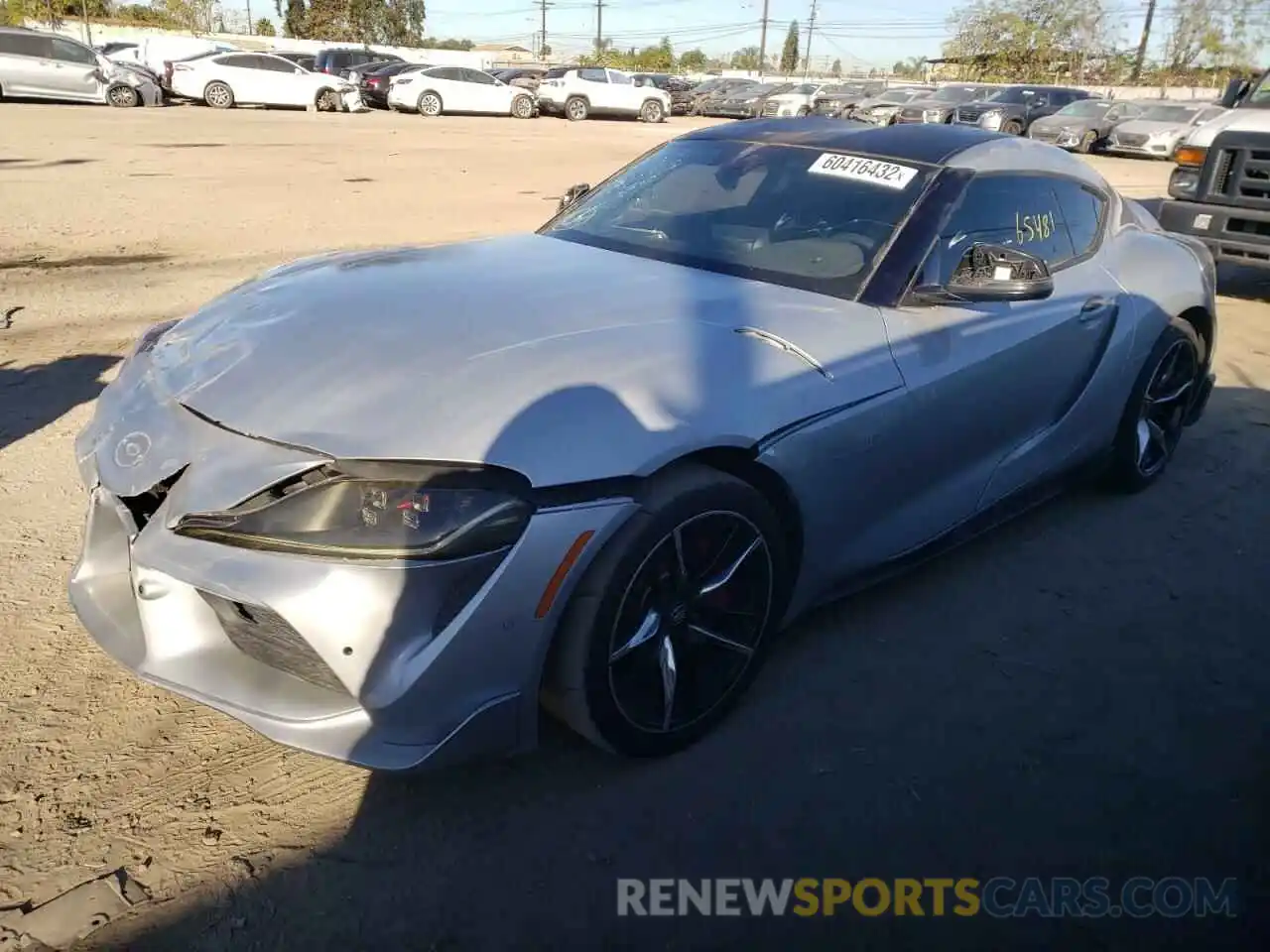 2 Photograph of a damaged car WZ1DB4C07LW025074 TOYOTA SUPRA 2020