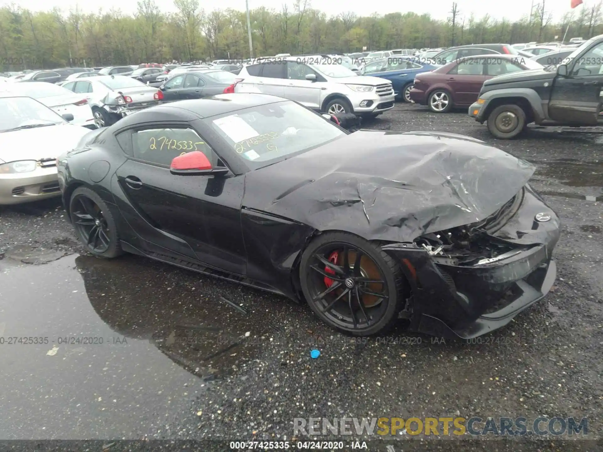 1 Photograph of a damaged car WZ1DB4C07LW026239 TOYOTA SUPRA 2020