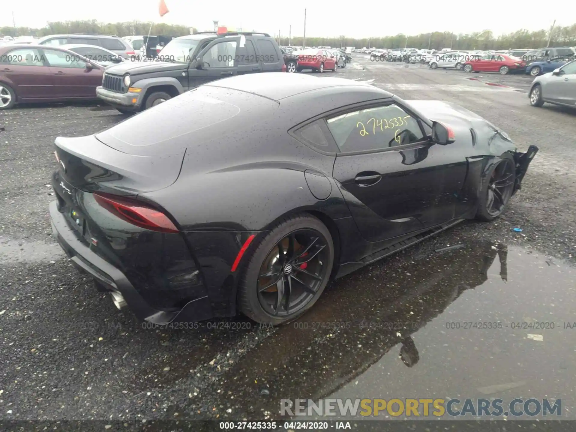 4 Photograph of a damaged car WZ1DB4C07LW026239 TOYOTA SUPRA 2020