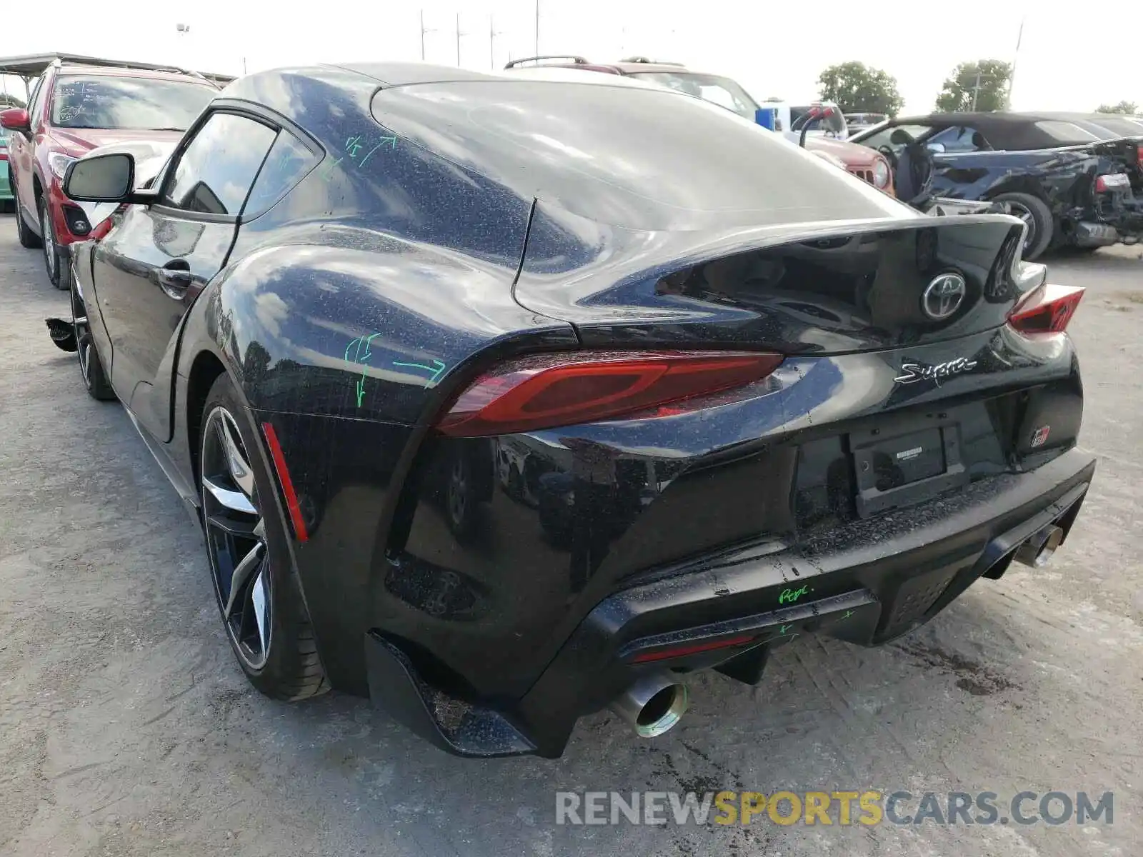 3 Photograph of a damaged car WZ1DB4C07LW030825 TOYOTA SUPRA 2020