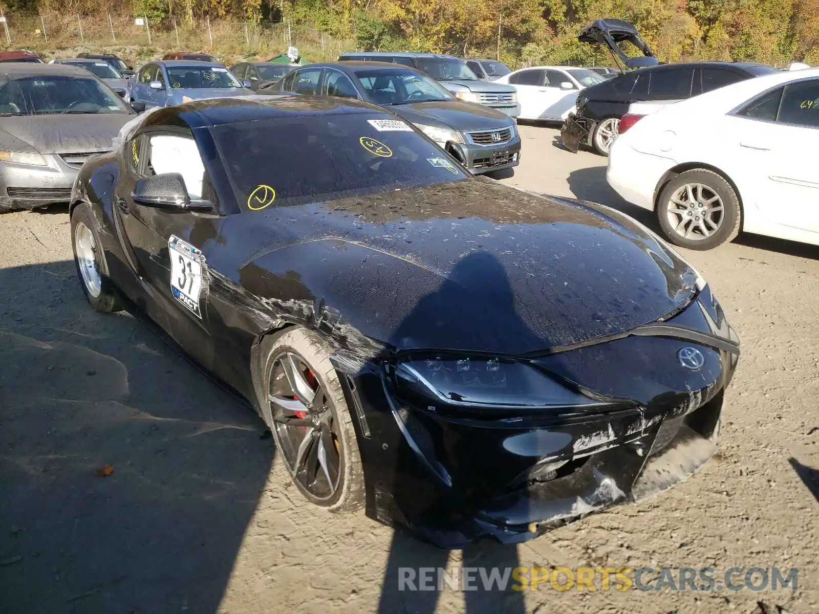 1 Photograph of a damaged car WZ1DB4C07LW031893 TOYOTA SUPRA 2020