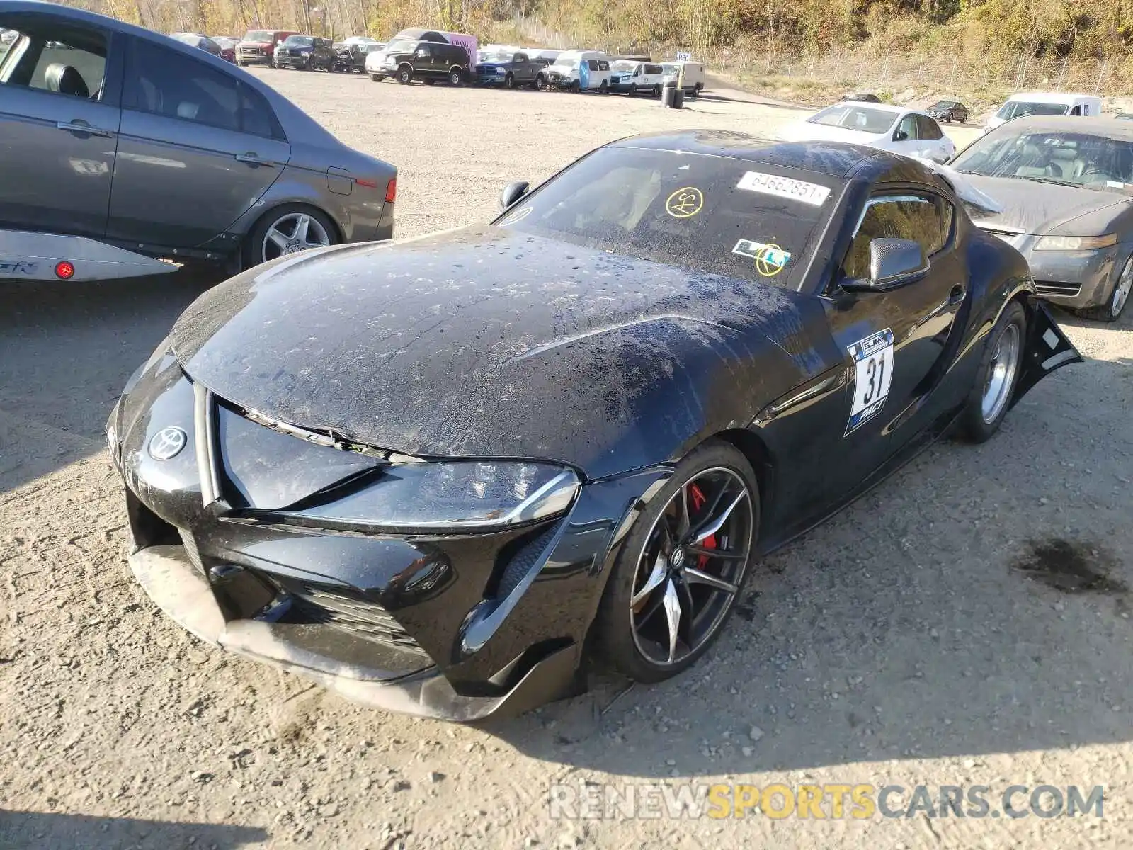 2 Photograph of a damaged car WZ1DB4C07LW031893 TOYOTA SUPRA 2020