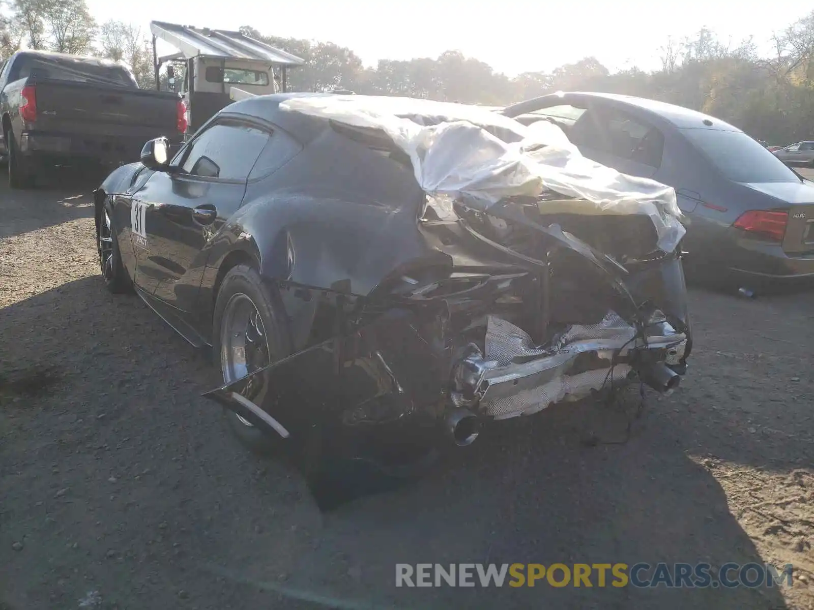 3 Photograph of a damaged car WZ1DB4C07LW031893 TOYOTA SUPRA 2020