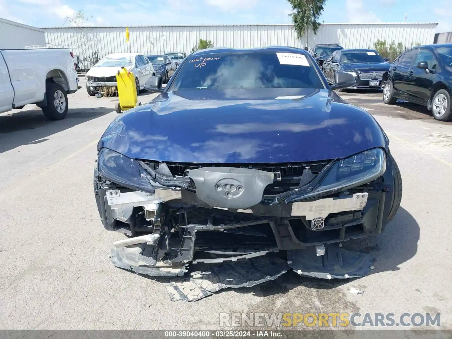 6 Photograph of a damaged car WZ1DB4C07LW032834 TOYOTA SUPRA 2020